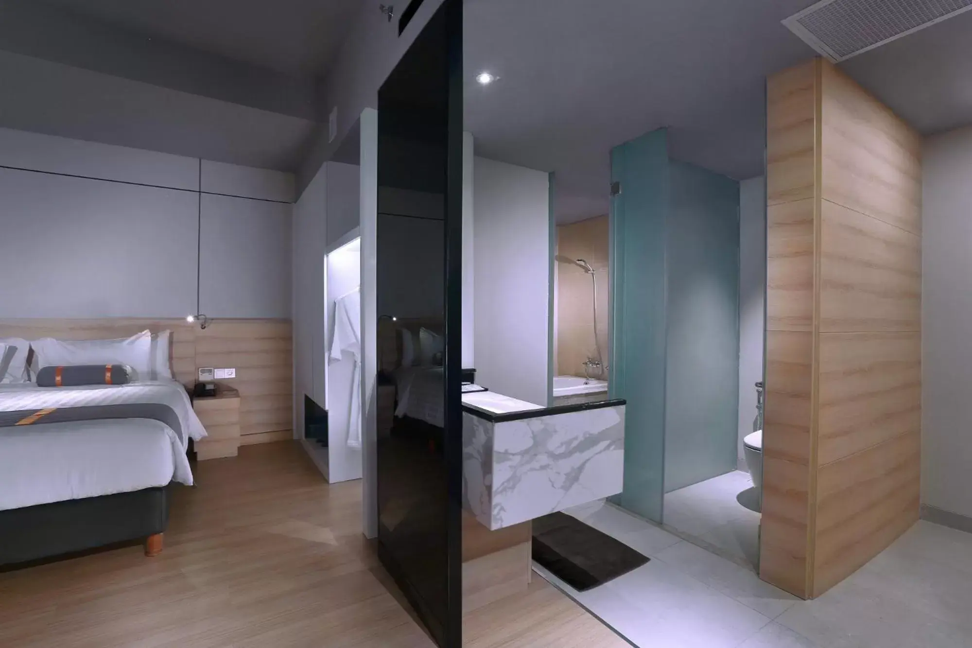 Bathroom in Harper Cikarang by ASTON