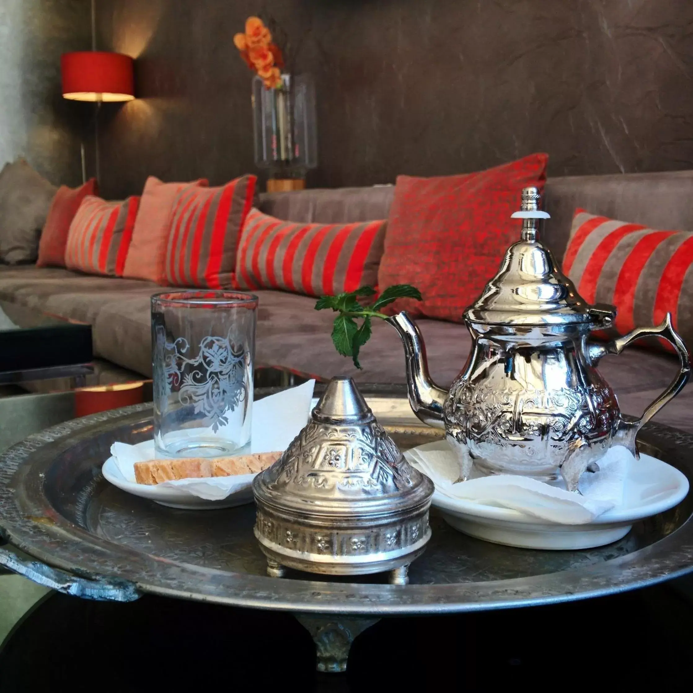 Living room, Restaurant/Places to Eat in Diwan Casablanca Hotel & Spa