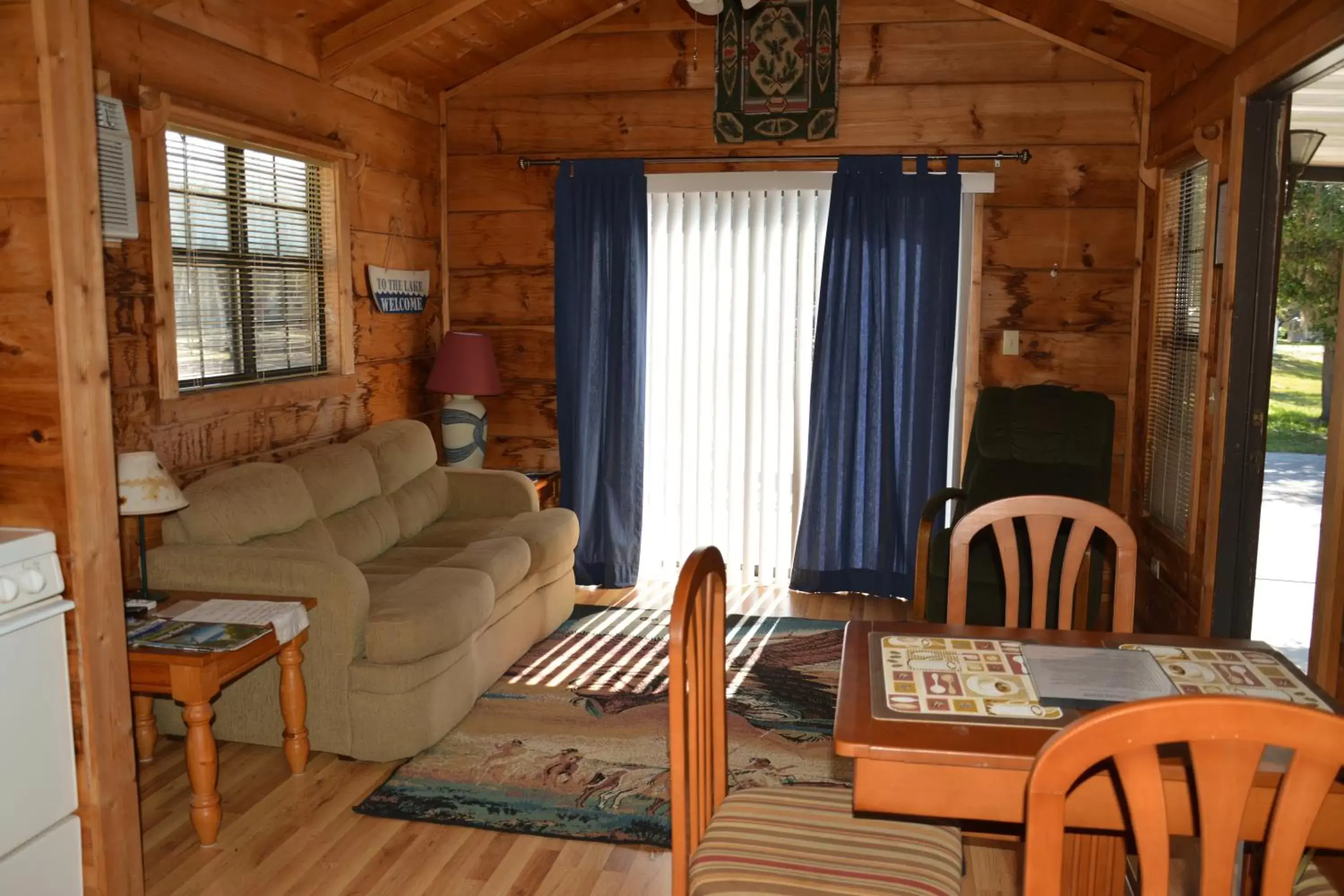 Seating Area in Camp Mack, A Guy Harvey Lodge
