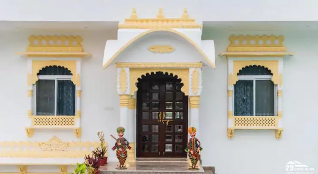 Facade/entrance in Royal Heritage Haveli Udaipur