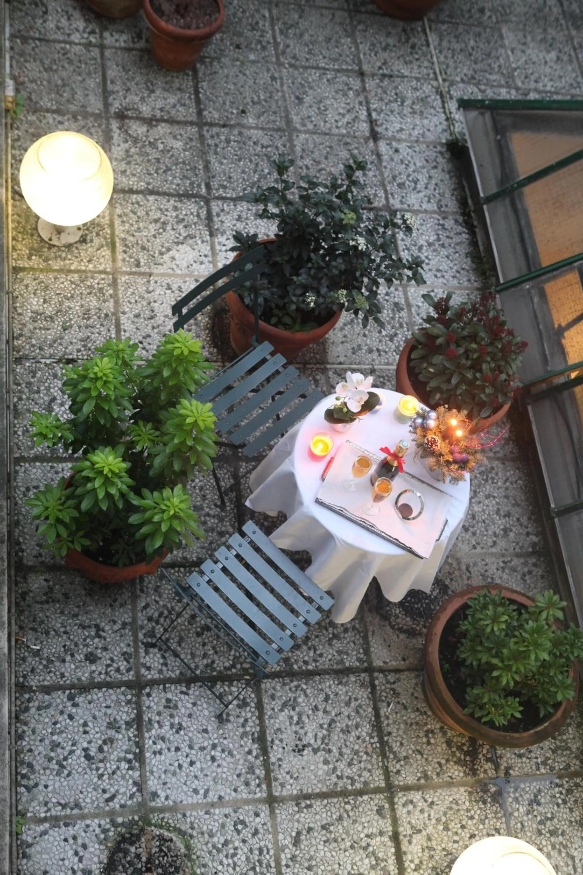 Balcony/Terrace in Hotel Monceau Wagram