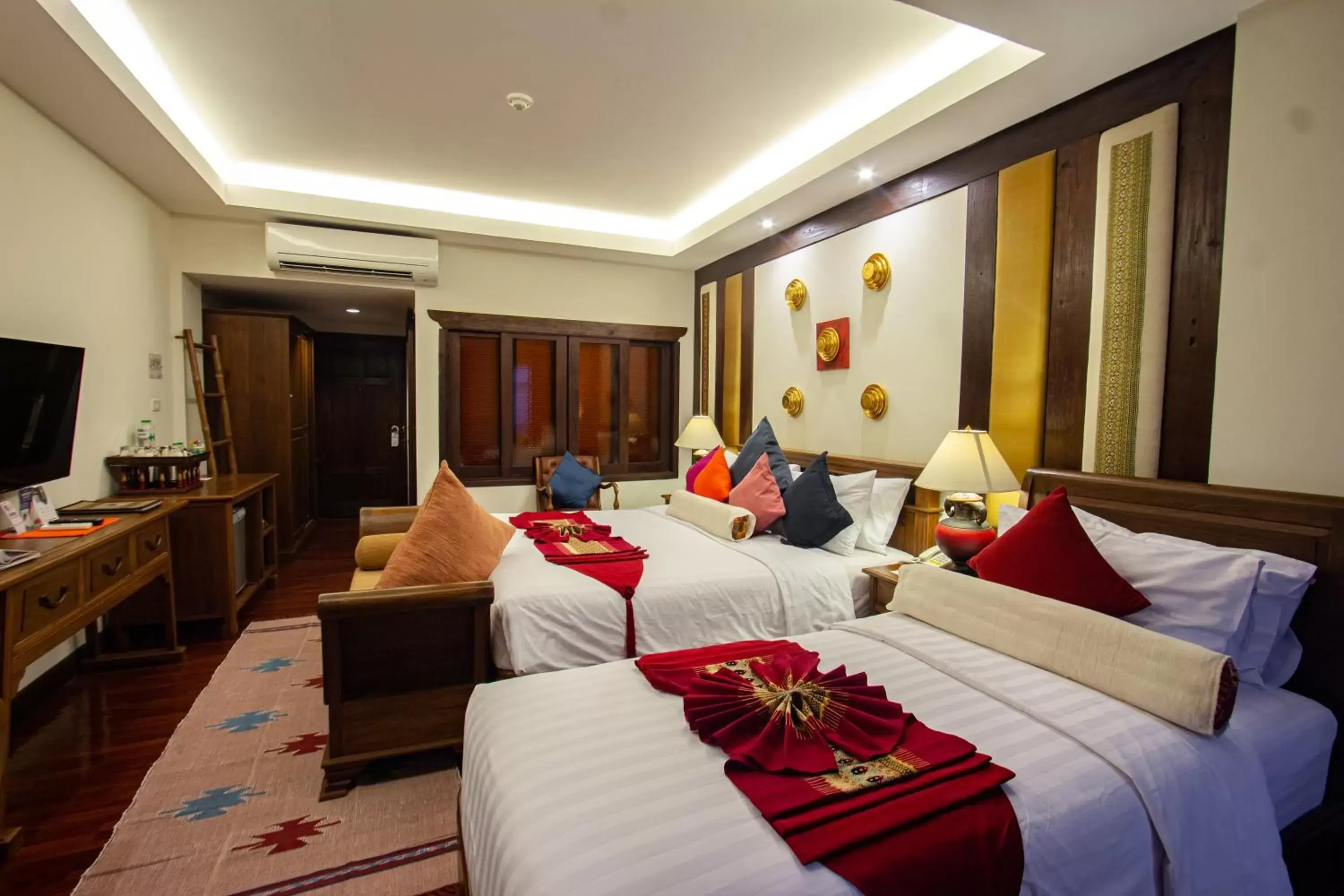 Bedroom in Viang Thapae Resort- SHA Extra Plus