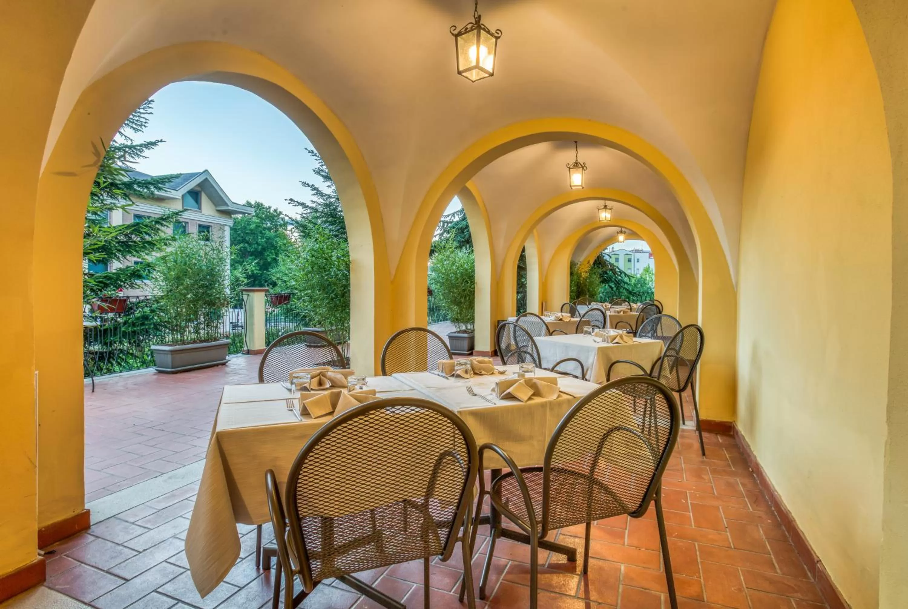 Patio in Hotel San Giorgio