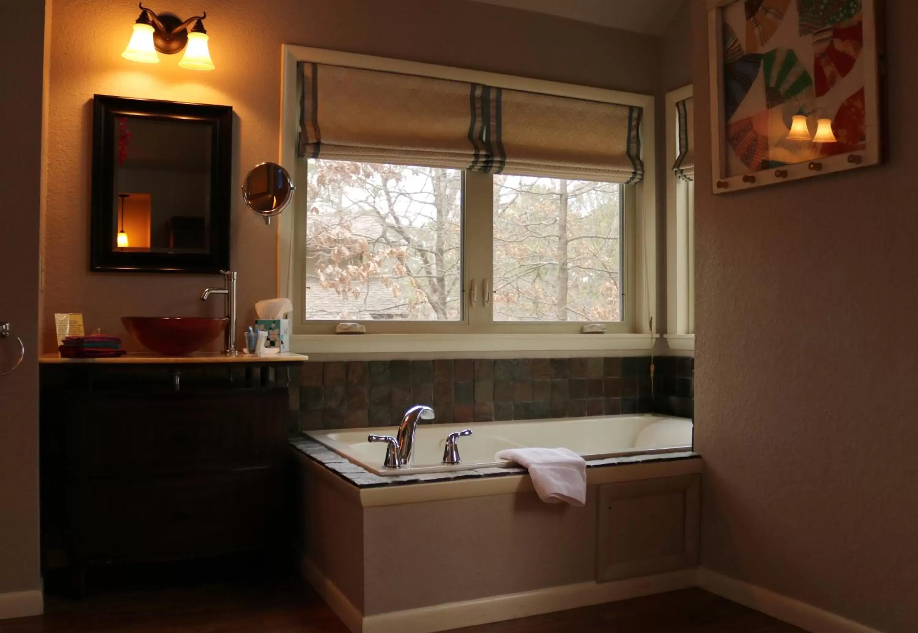 Bathroom in The Grand Treehouse Resort