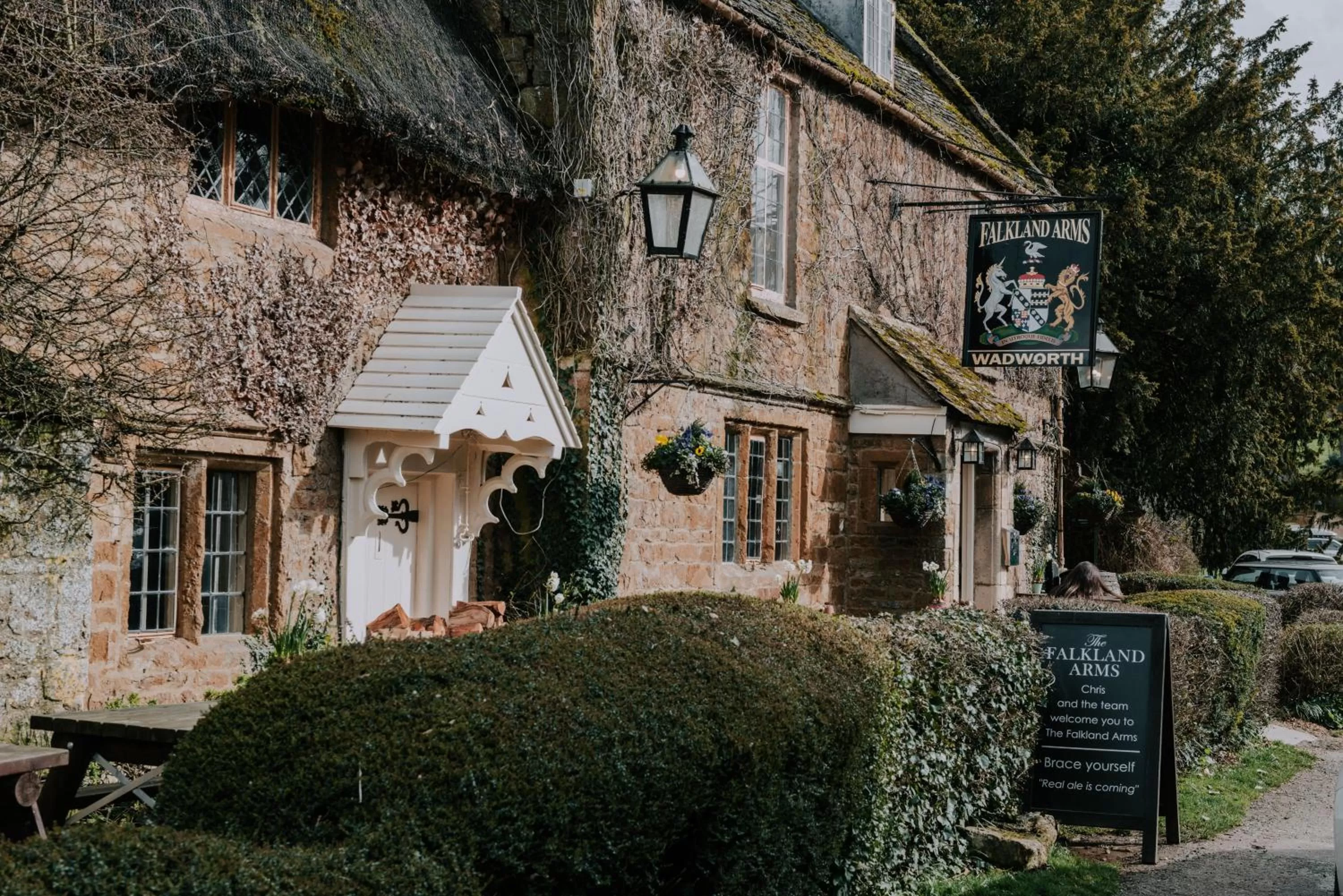 Facade/entrance in The Falkland Arms