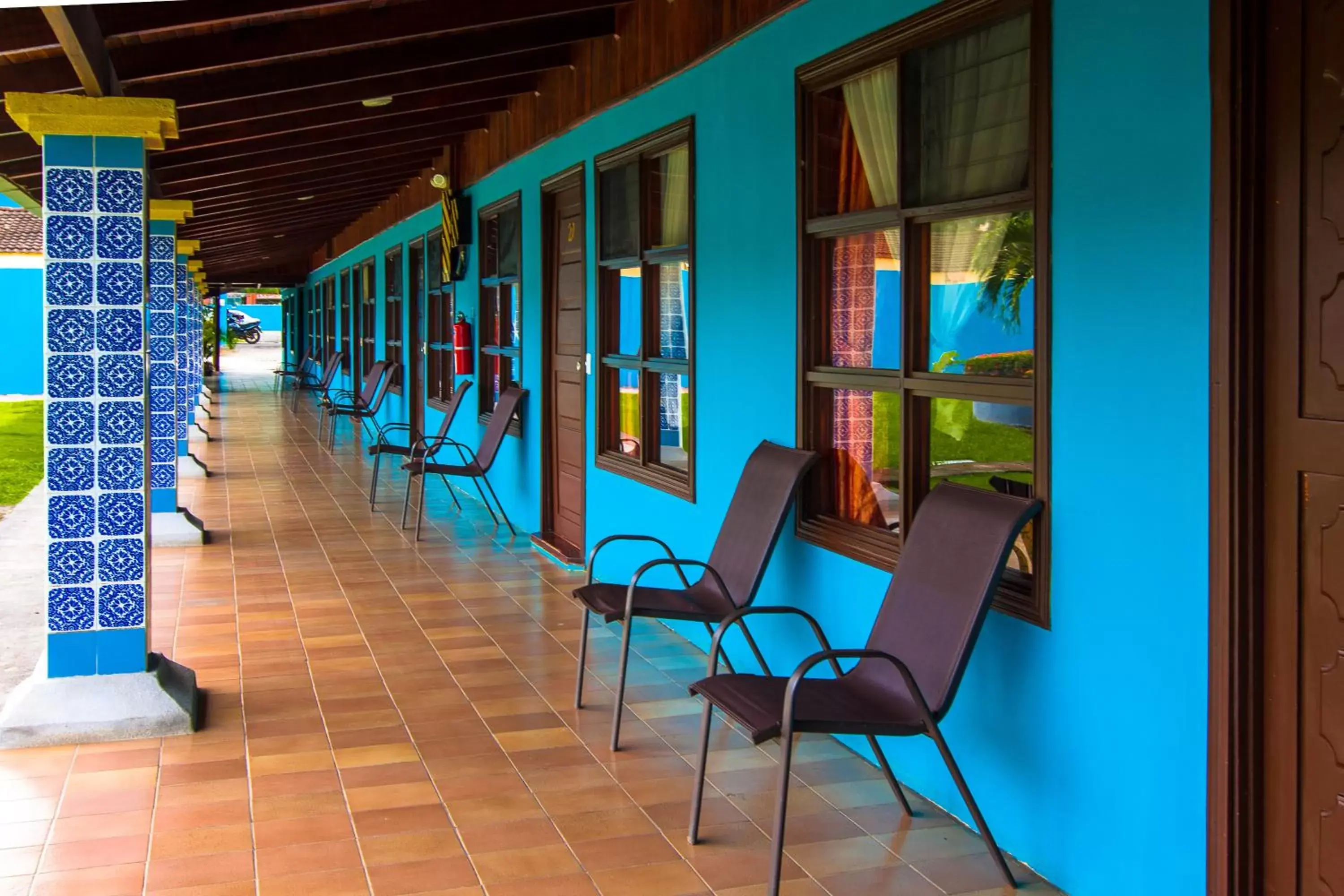 Patio in Costa Rica Surf Camp by SUPERbrand