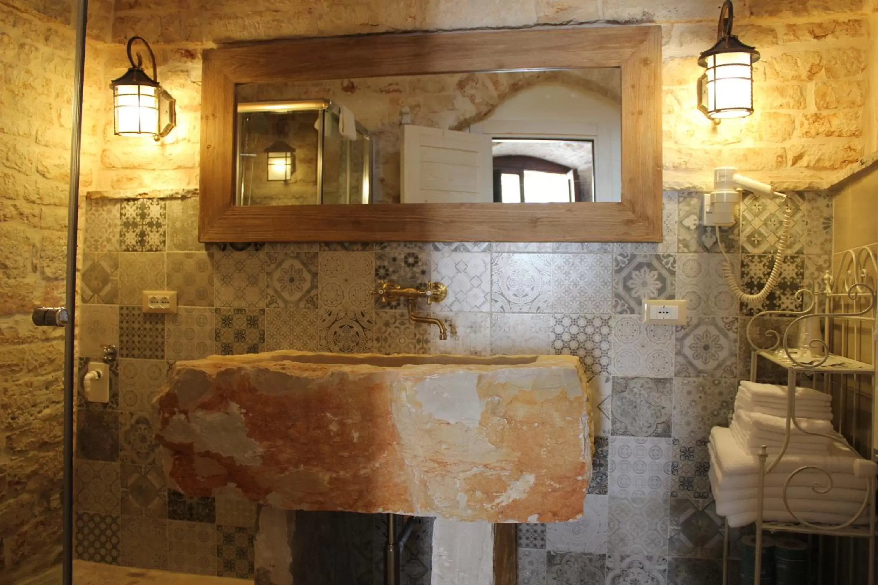 Decorative detail, Bathroom in Tipico Resort