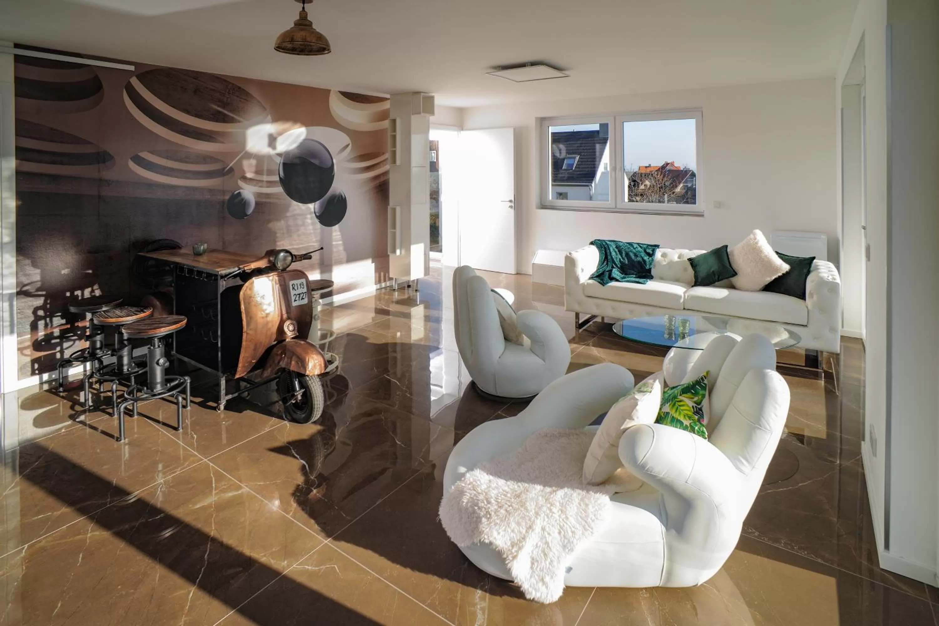 Living room in Designapartments Sweet Home - Sennhütte 11