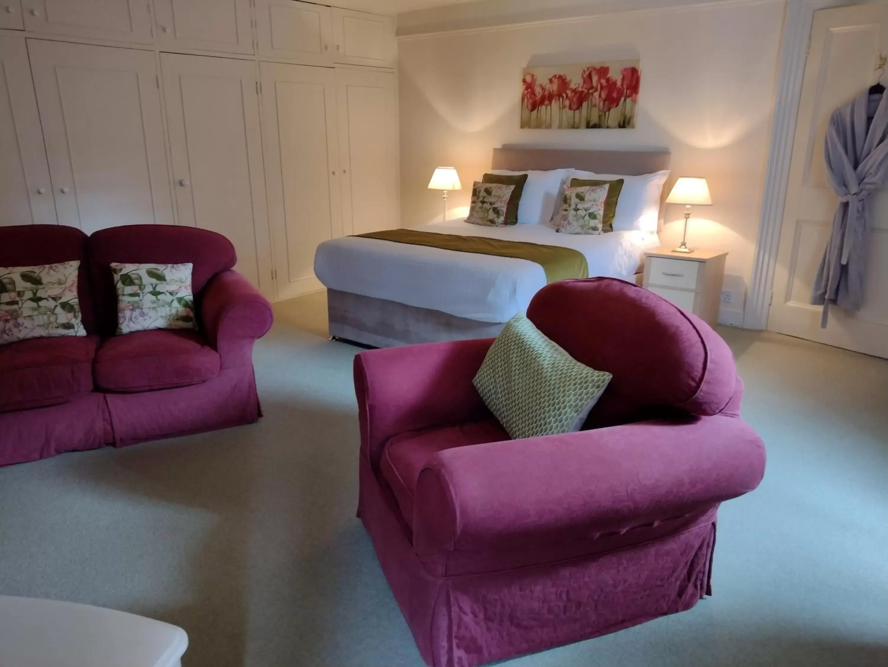 Bedroom in Buckley Farmhouse