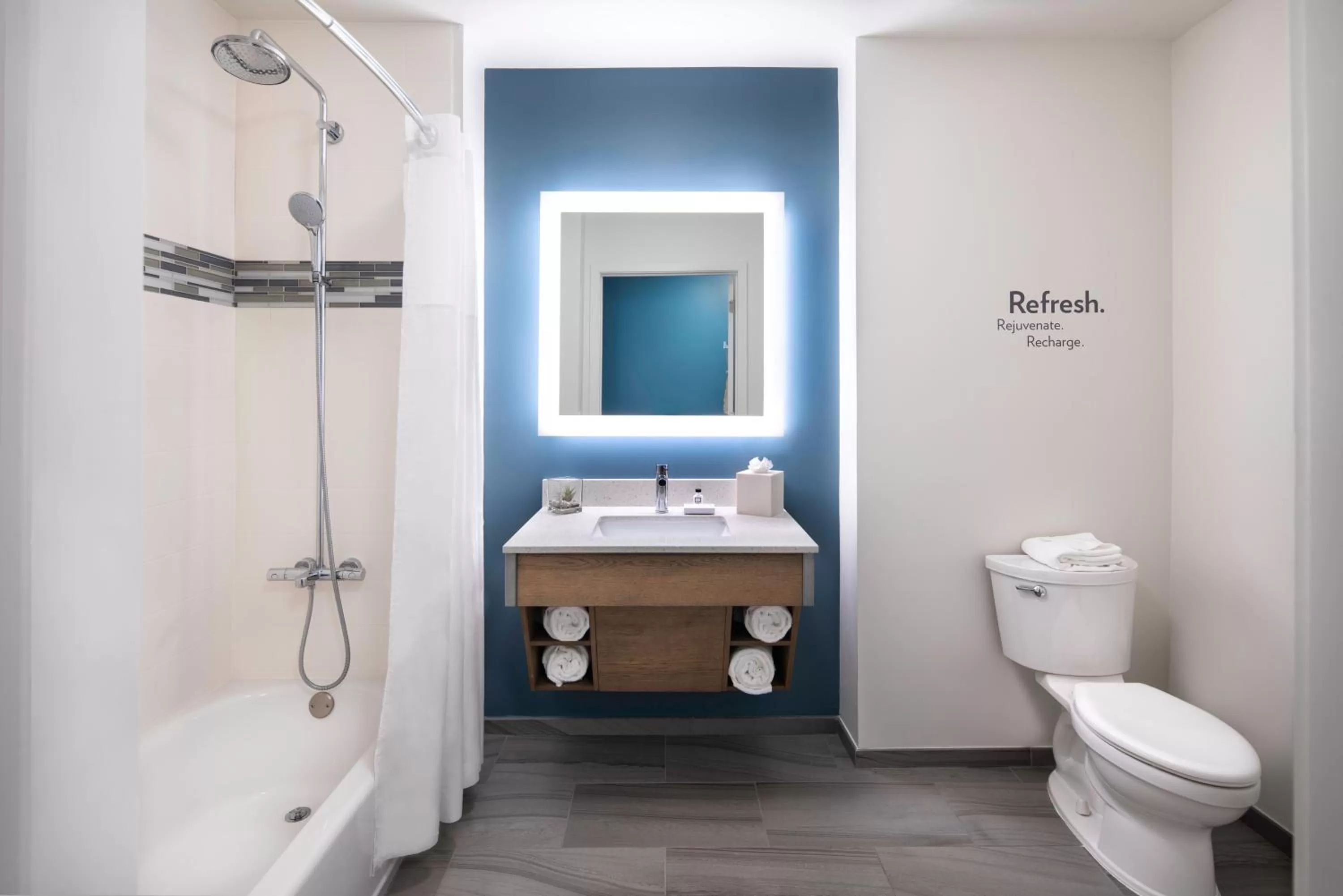 Bathroom in EVEN Hotel Miami - Airport by IHG