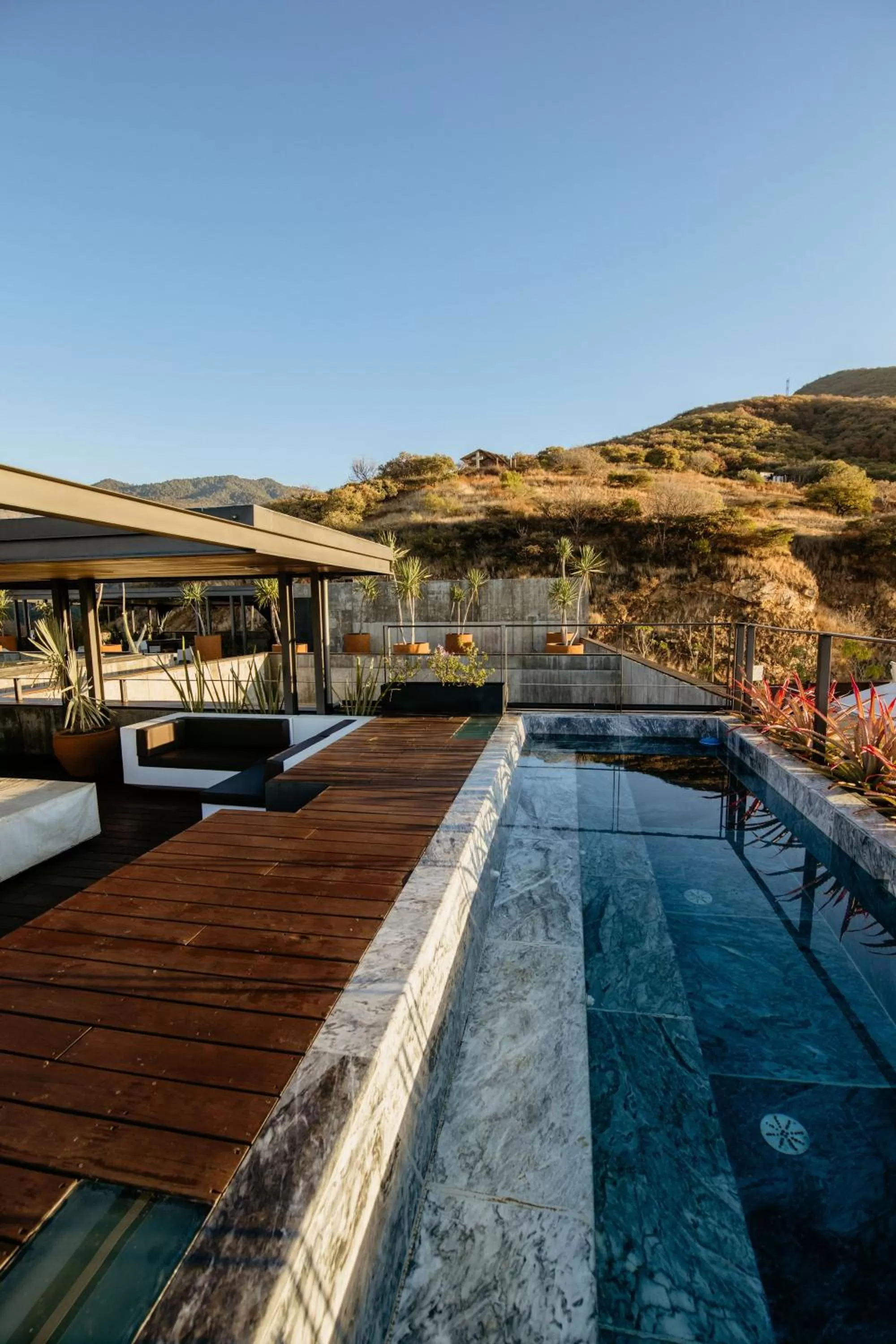 Swimming pool in Flavia Hotel