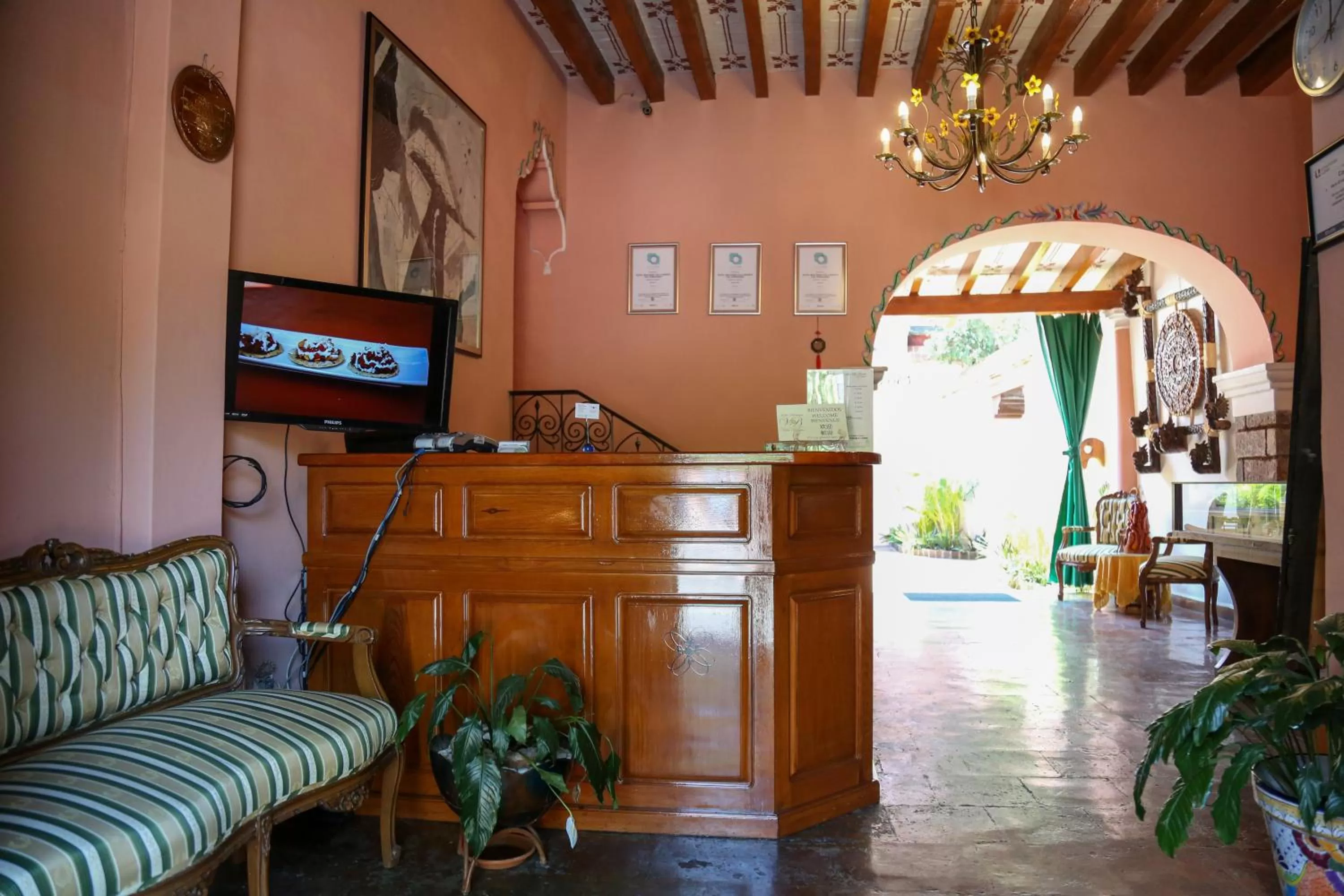 Lobby or reception in Villa Bonita Les Terrasses