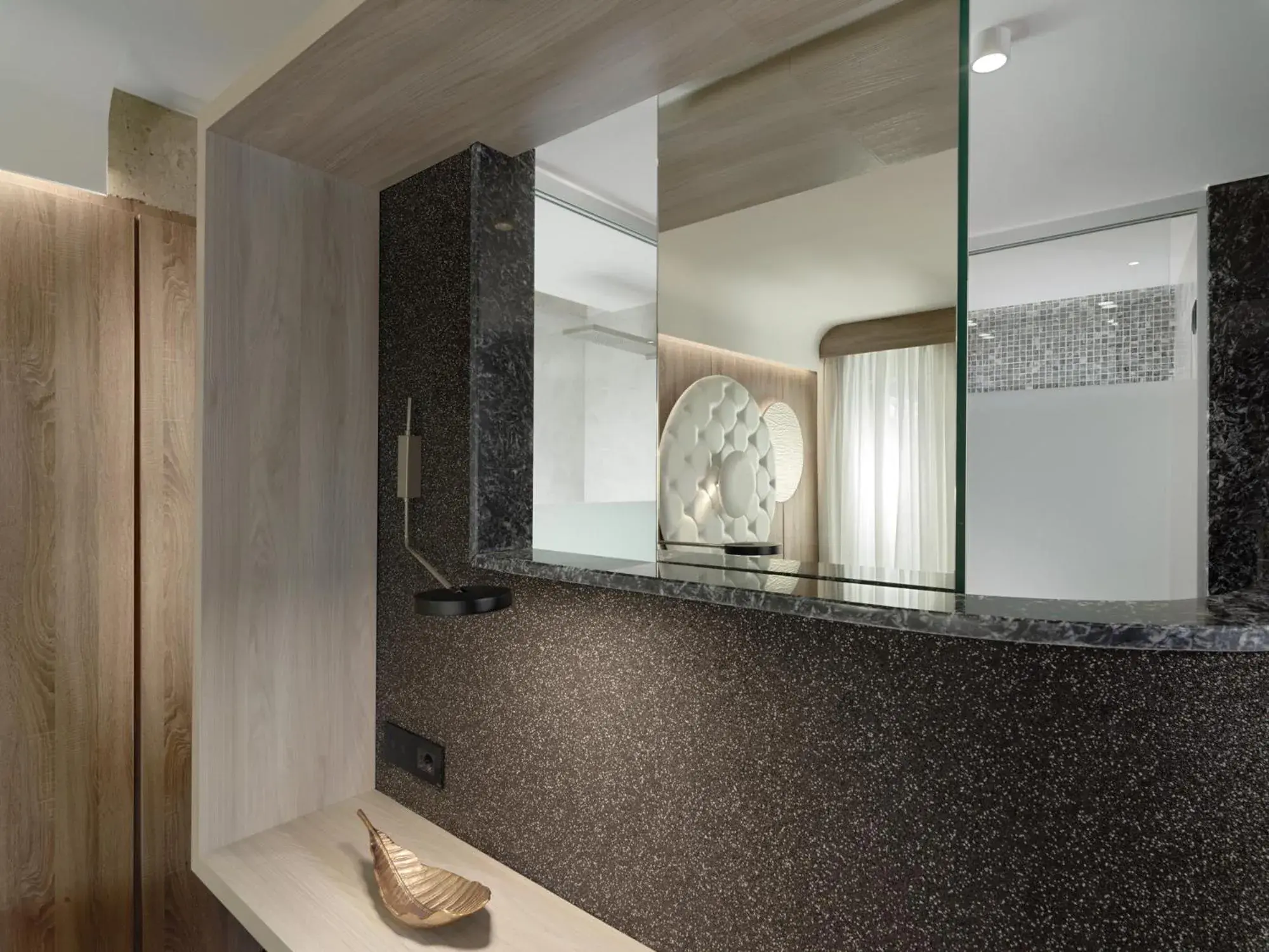 Shower in Nautilux Rethymno by Mage Hotels