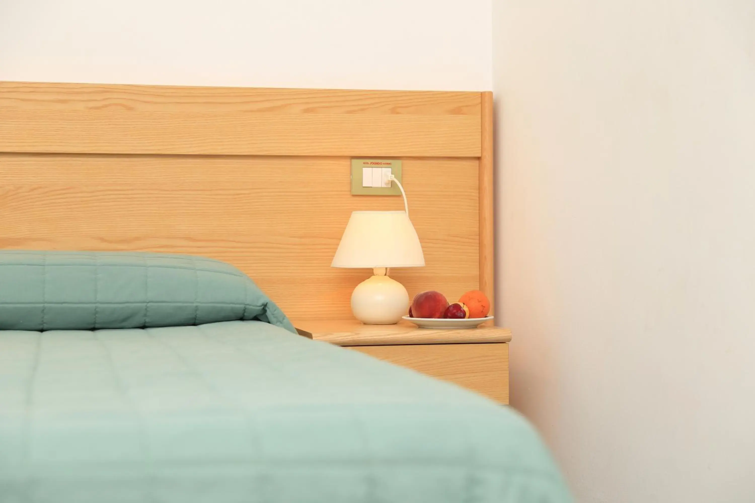 Decorative detail, Bed in Hotel Soleado