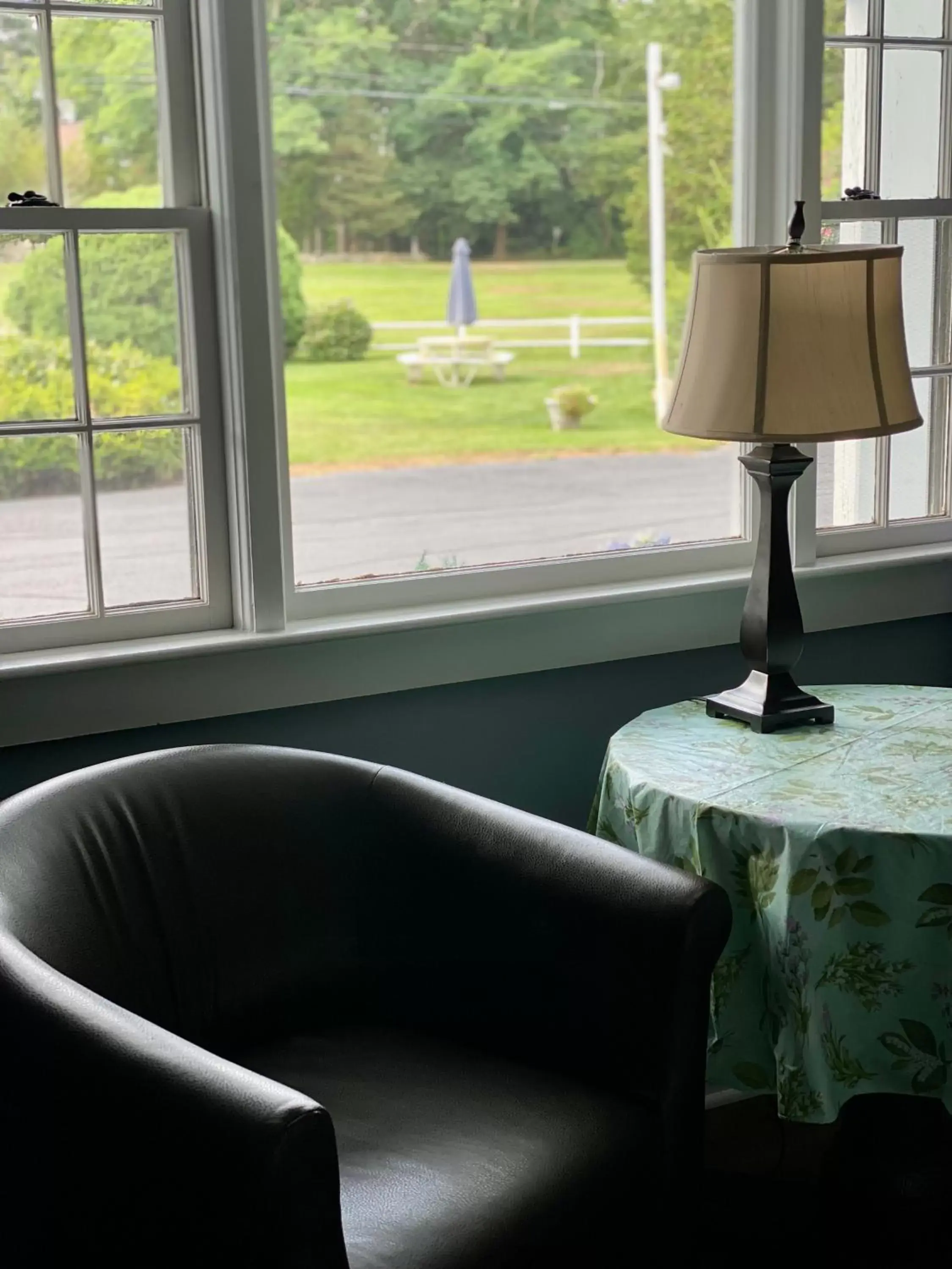 Seating Area in Sandy Neck Motel