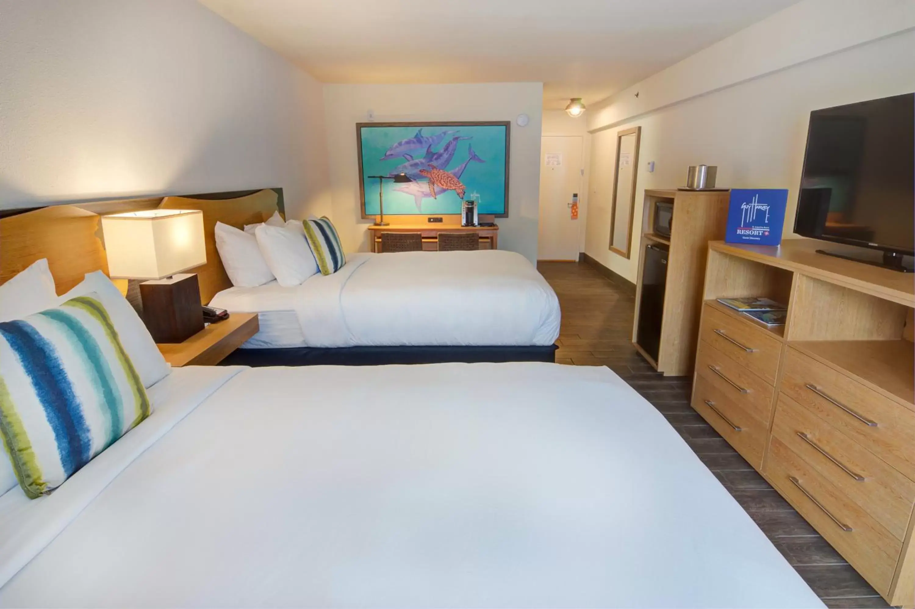 Photo of the whole room, Bed in Guy Harvey Resort on Saint Augustine Beach