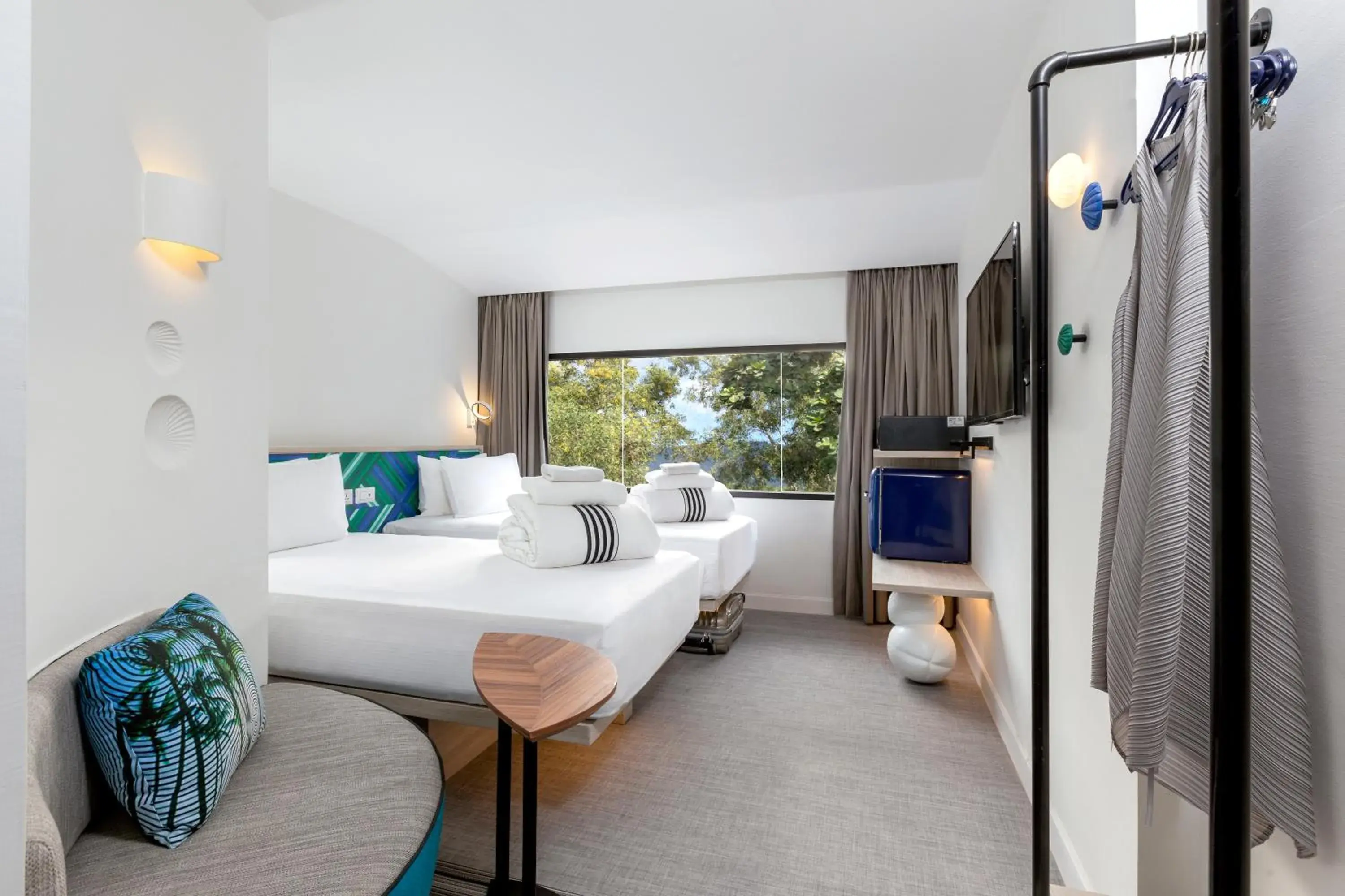 View (from property/room), Bed in COSI Samui Chaweng Beach - SHA Plus View (from property/room), Bed in COSI Samui Chaweng Beach - SHA Plus