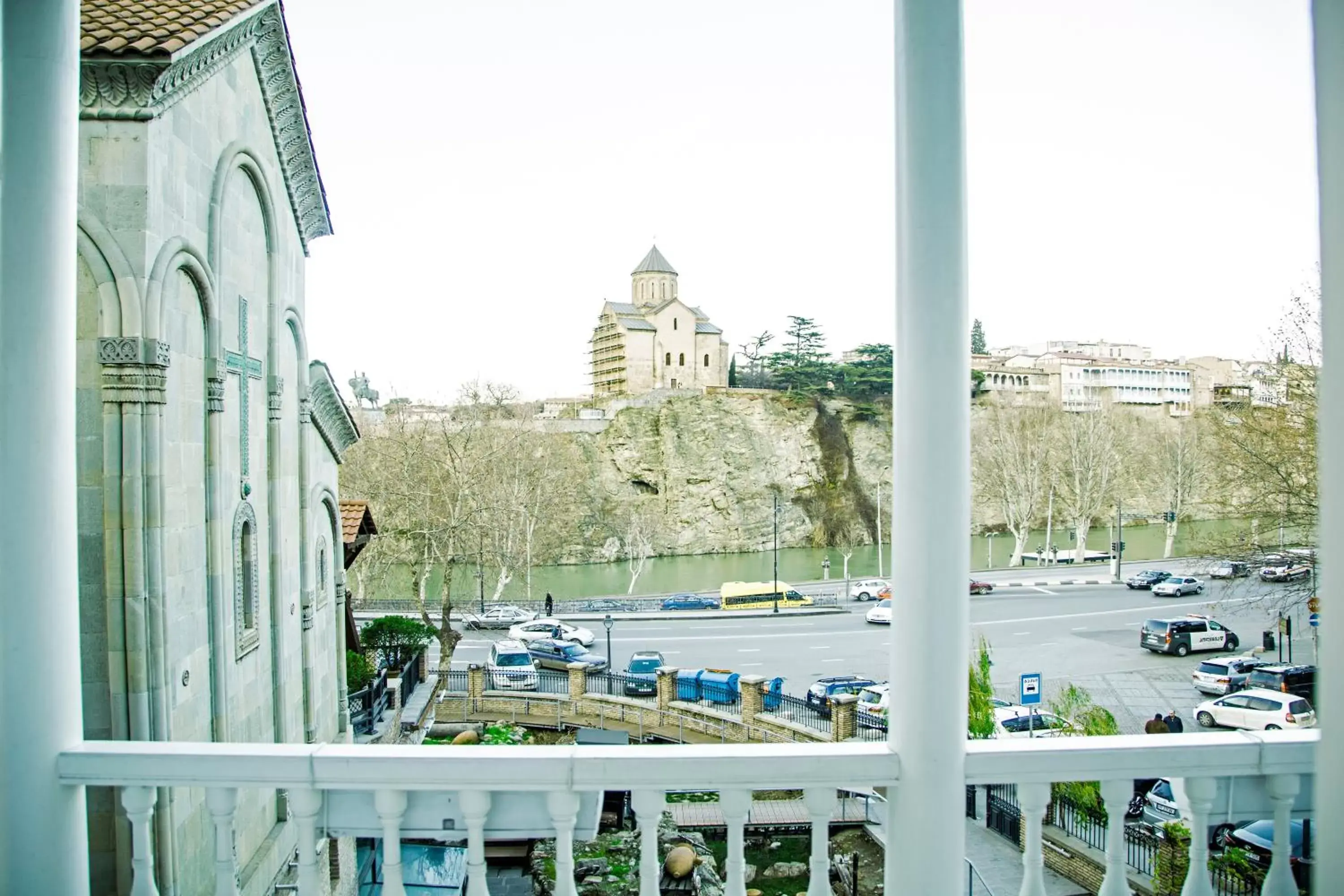 Balcony/Terrace in Hotel Aivani Old Tbilisi by DNT Group