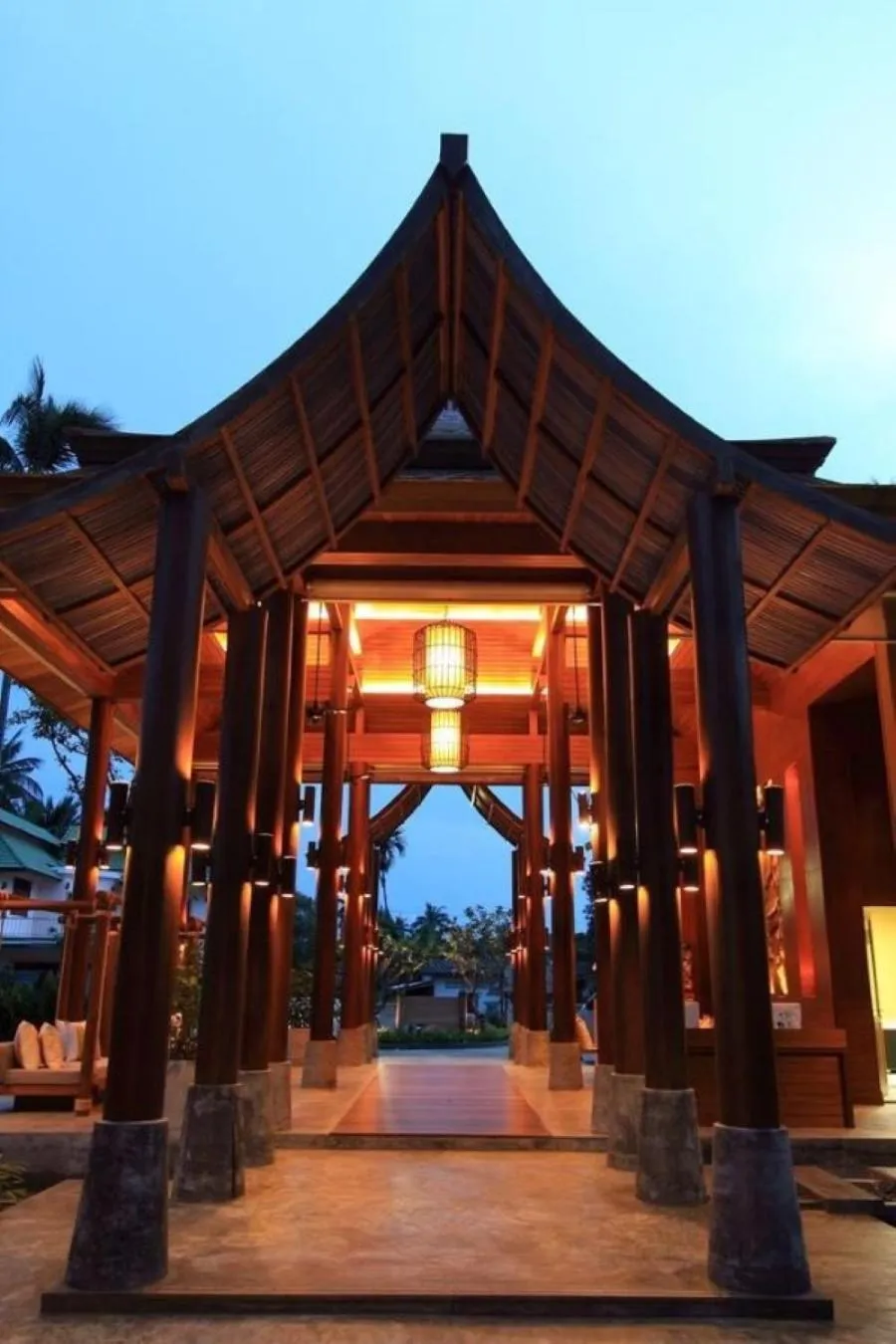Property building in Deva Beach Resort Samui