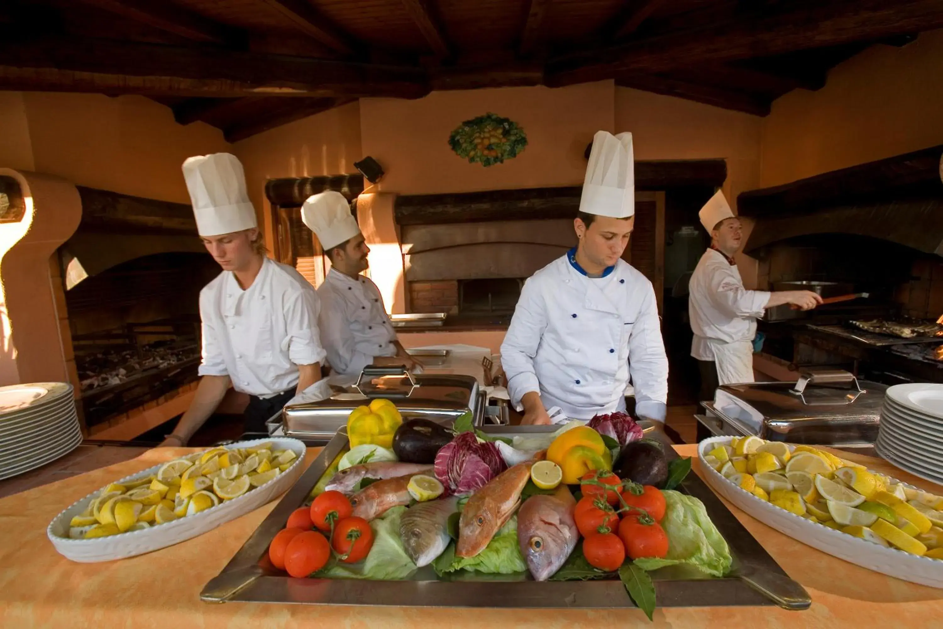 Staff, Food in Hotel Airone isola d'Elba