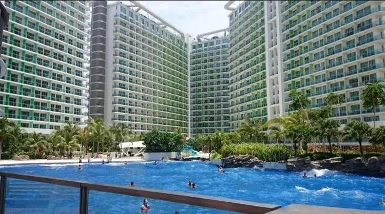 Swimming Pool in Azure Urban Beach Resort Manila by Radlett