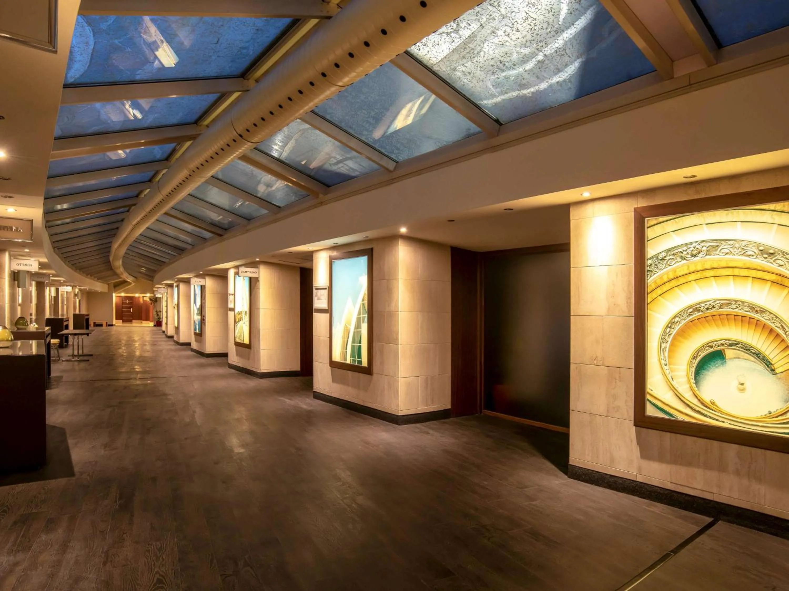 On site in Mercure Roma West