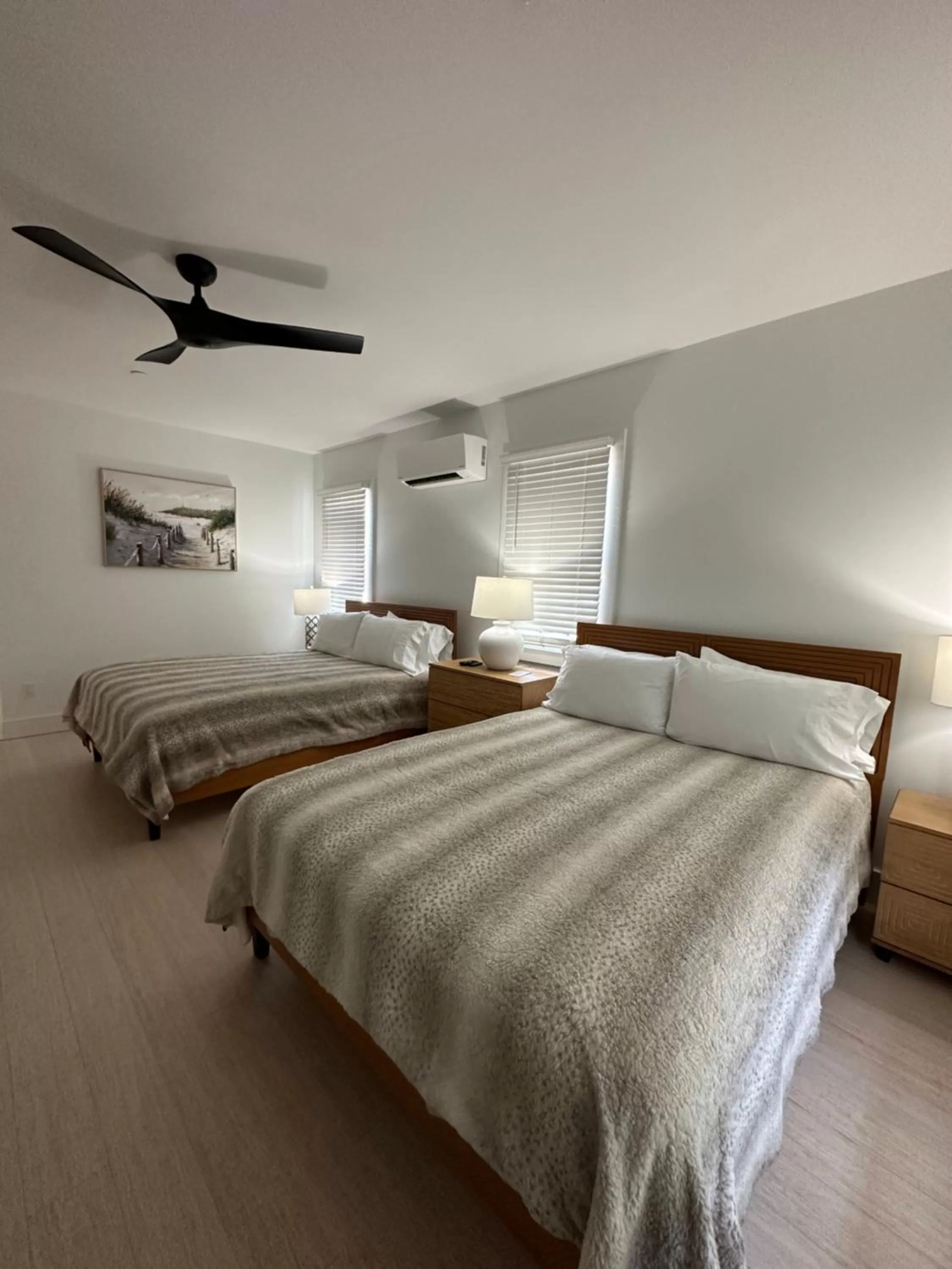 Bed in Elaine's Cape May Boutique Hotel