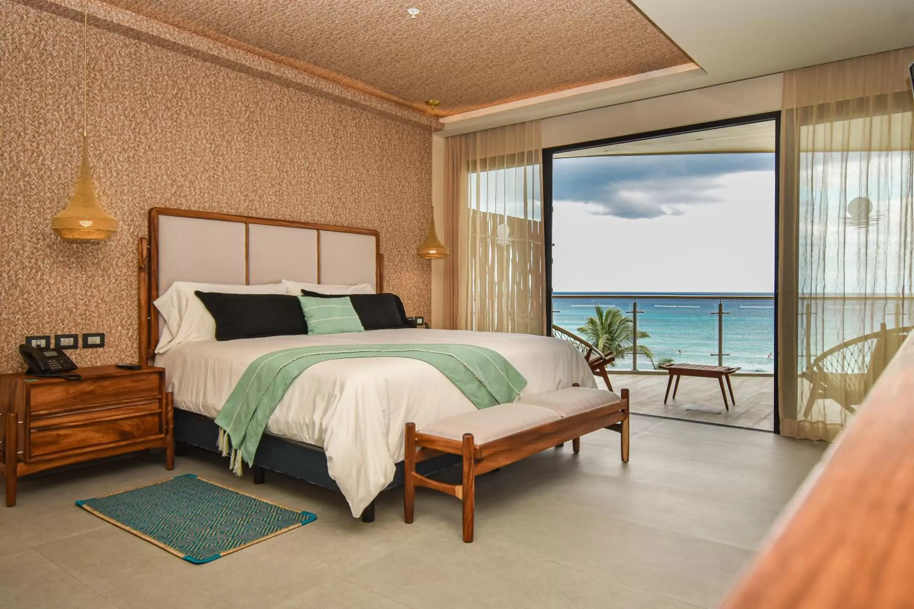 Bedroom in Mvngata Beach Hotel