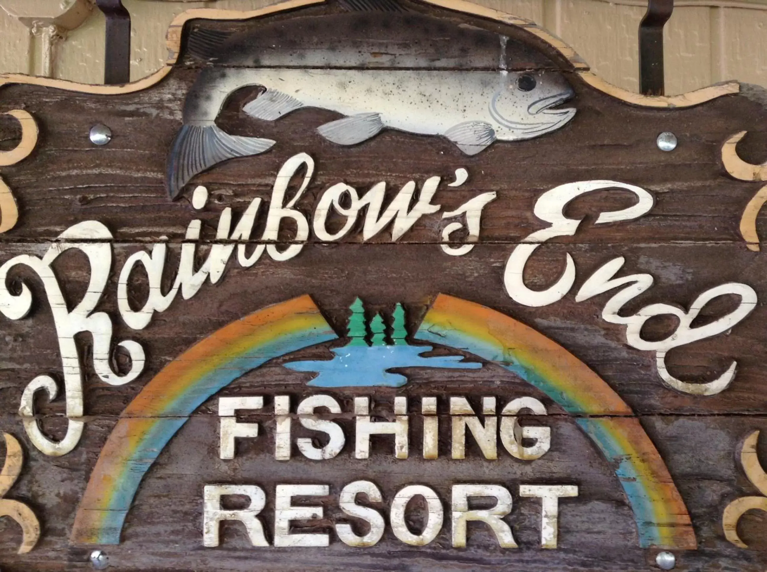 Fishing in Rainbows End Fishing Resort