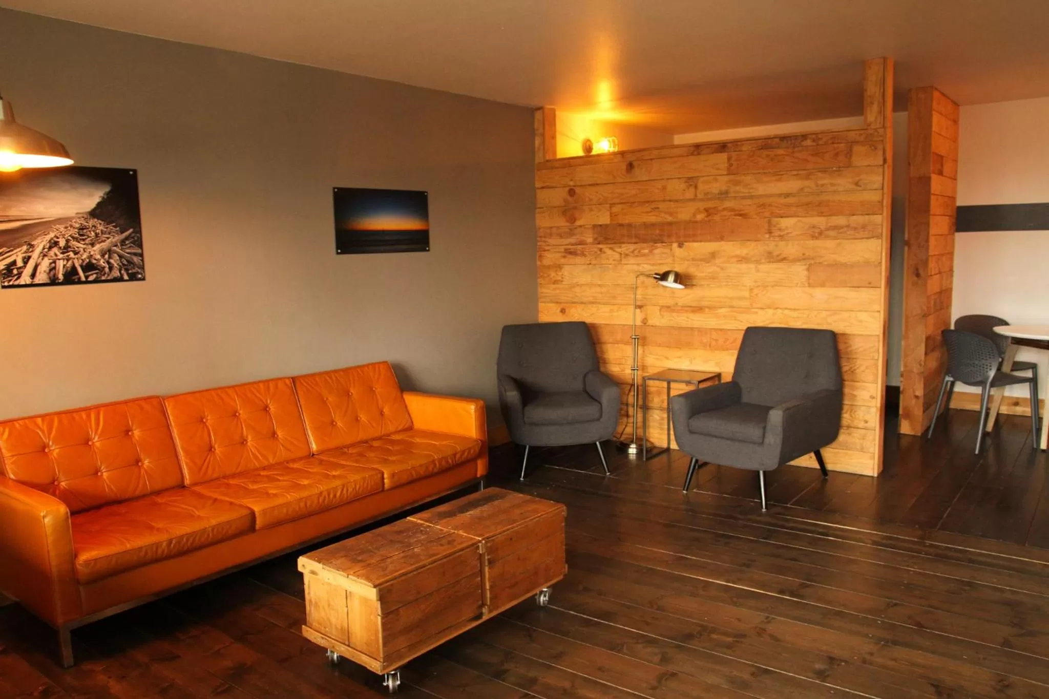 Living room in Ashore Hotel