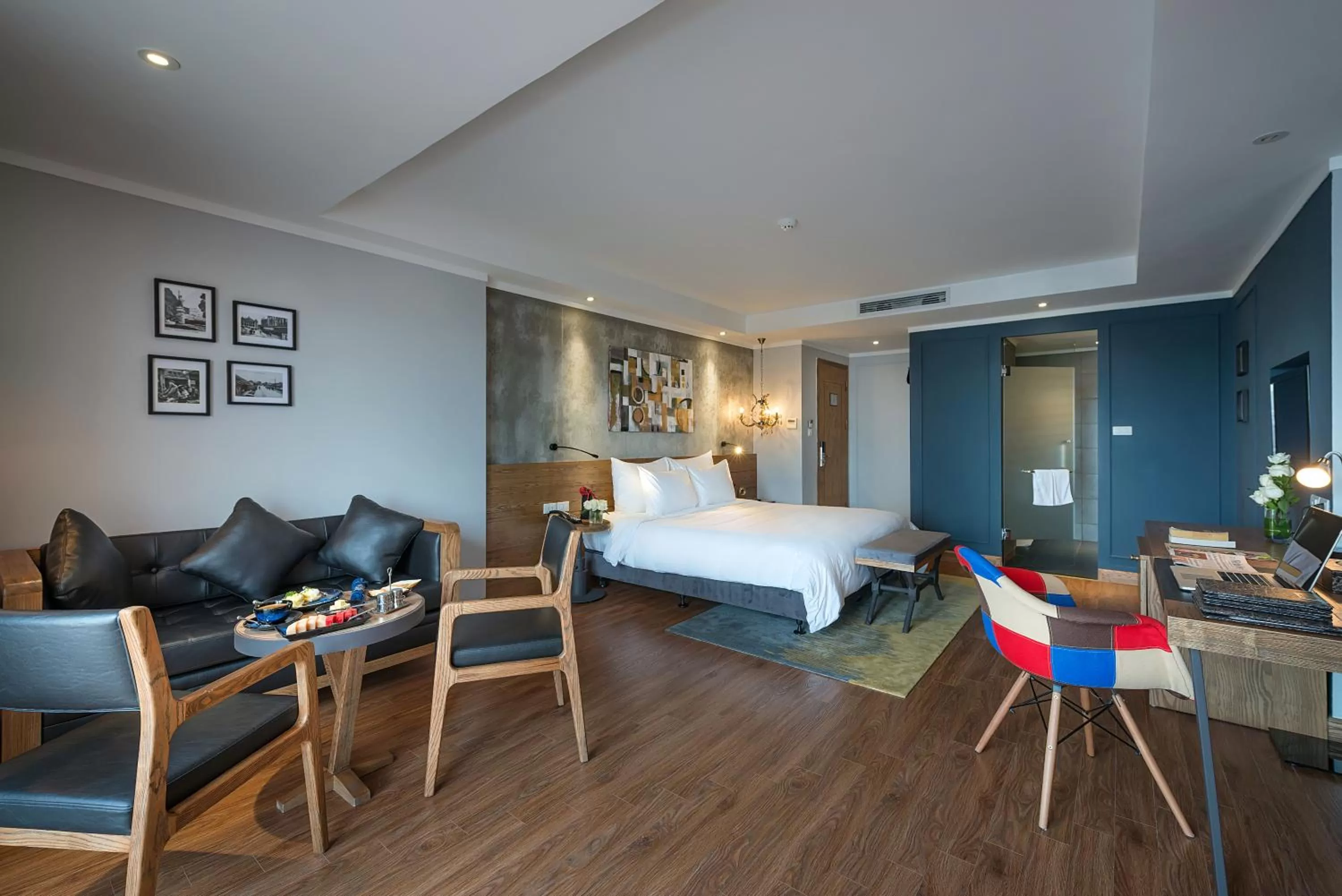 Photo of the whole room, Bed in Bespoke Trendy Hotel Hanoi