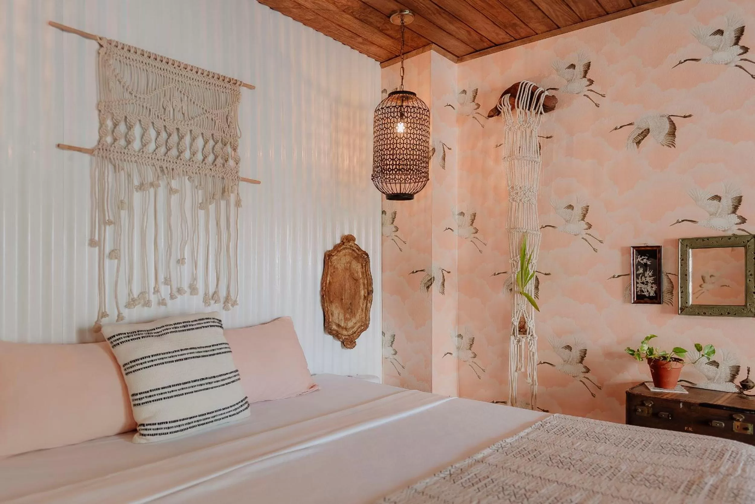 Bed in La Botanica Hotel