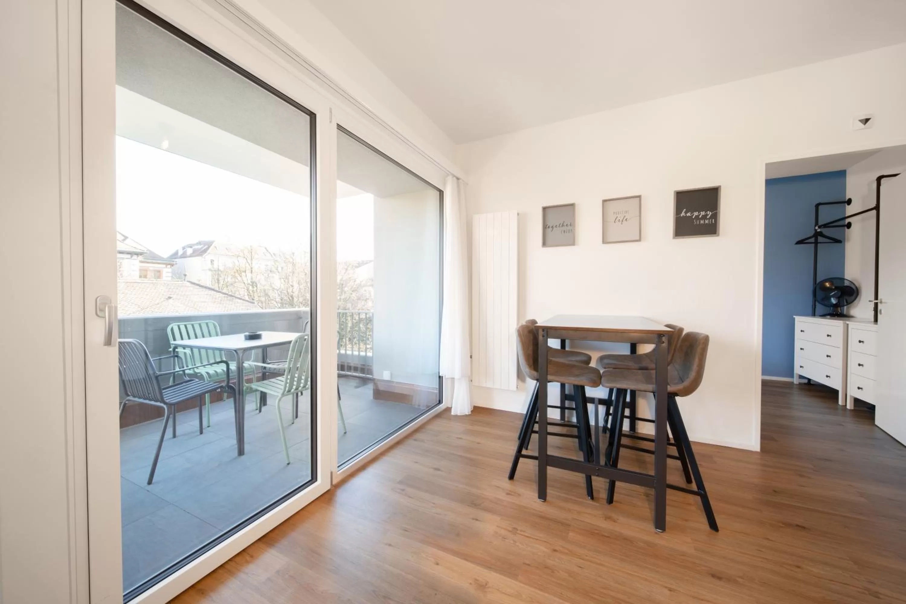 Balcony/Terrace in Hotel by Hyve Basel