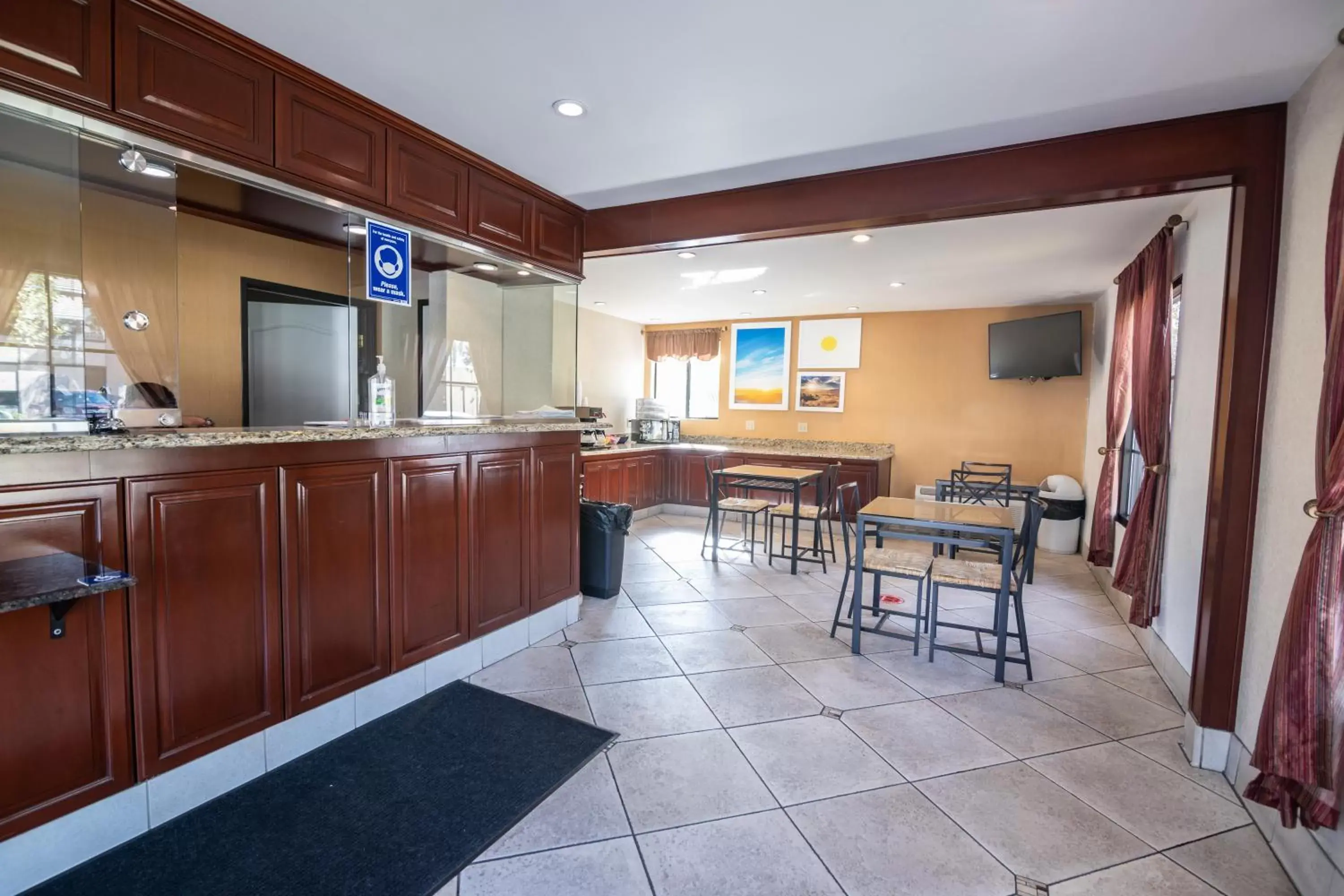 Lobby or reception in Hospitality Inn Lobby or reception in Hospitality Inn