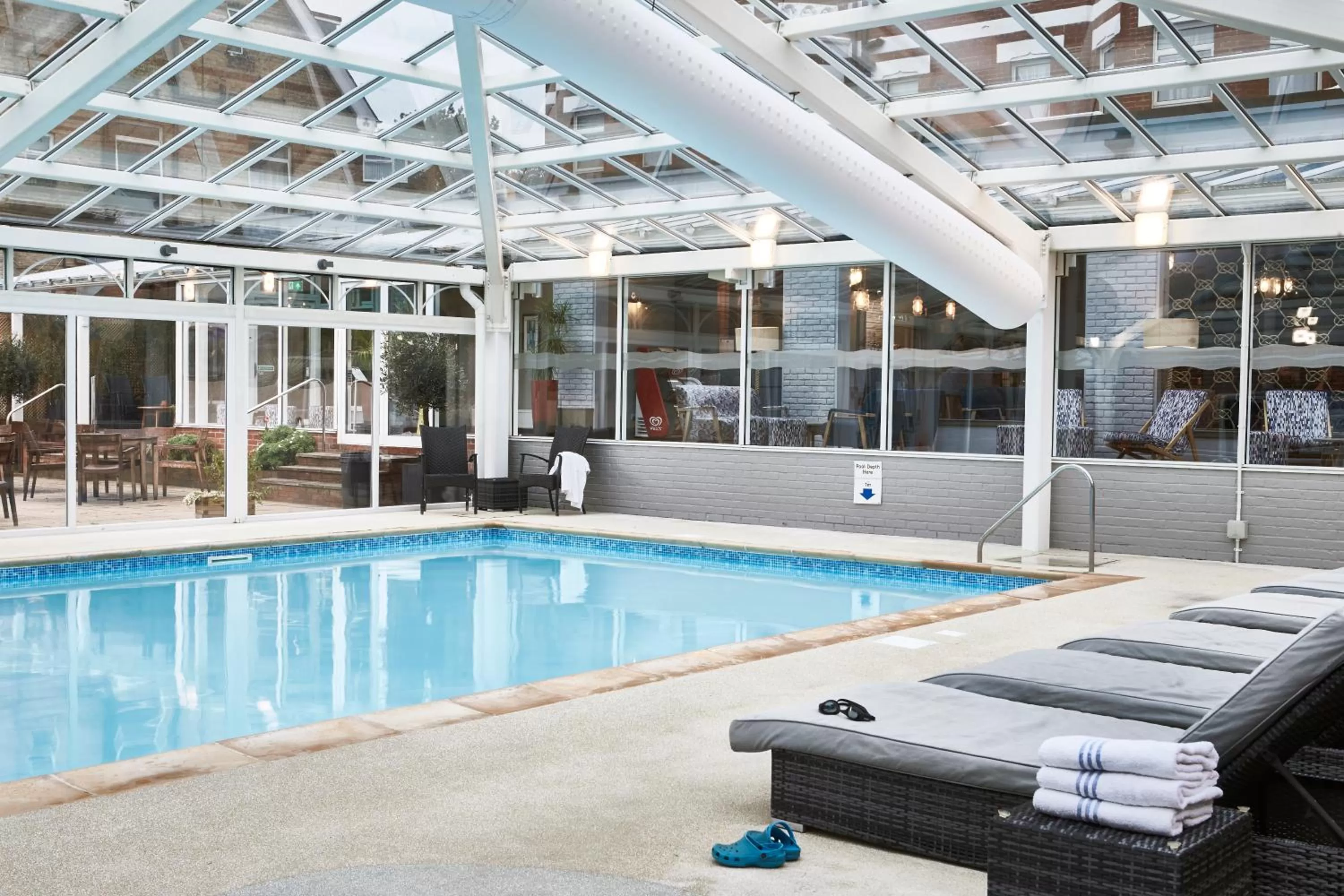 Swimming pool in Bournemouth West Cliff Hotel & Spa