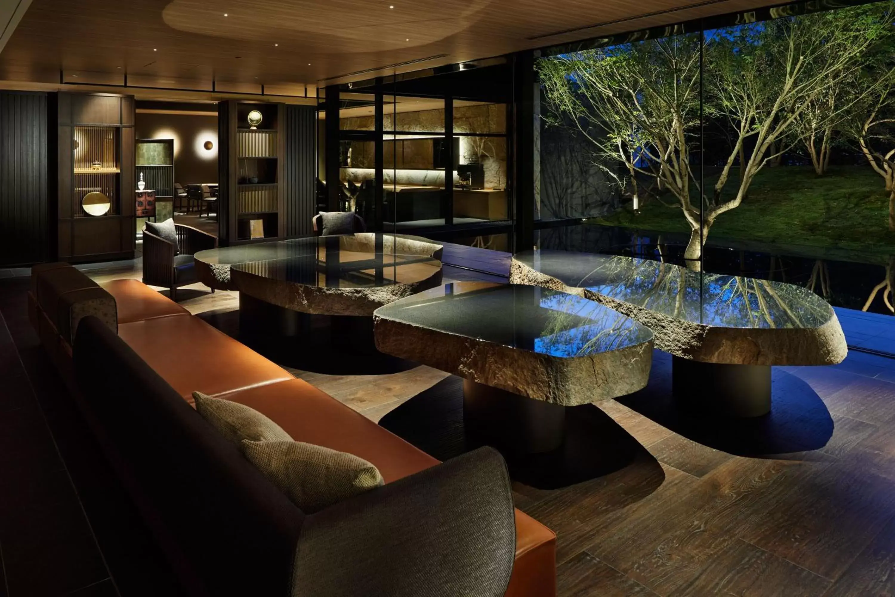 Lobby or reception, Lounge/Bar in Garrya Nijo Castle Kyoto - Banyan Tree Group