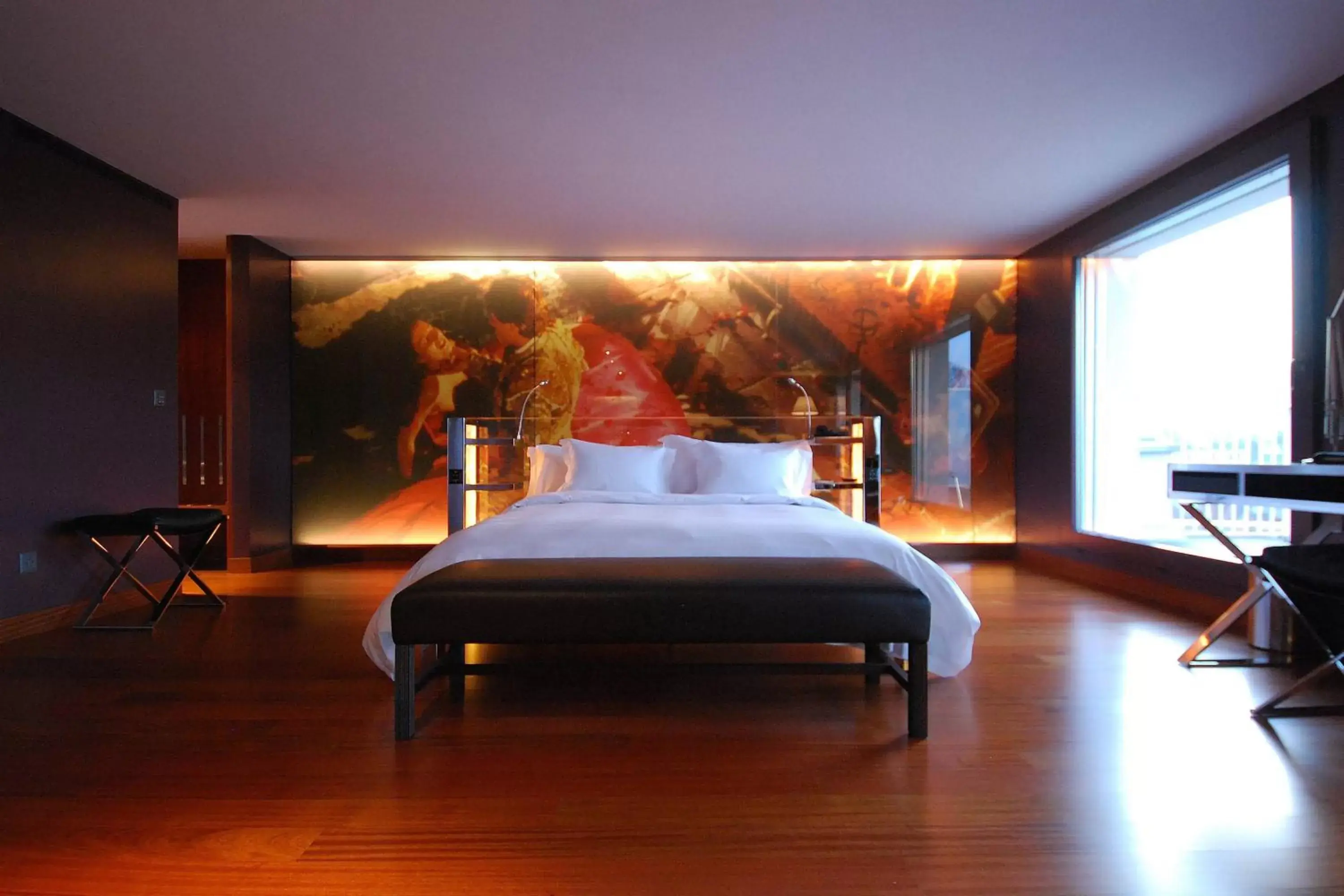 Photo of the whole room, Bed in The Hotel Lucerne, Autograph Collection