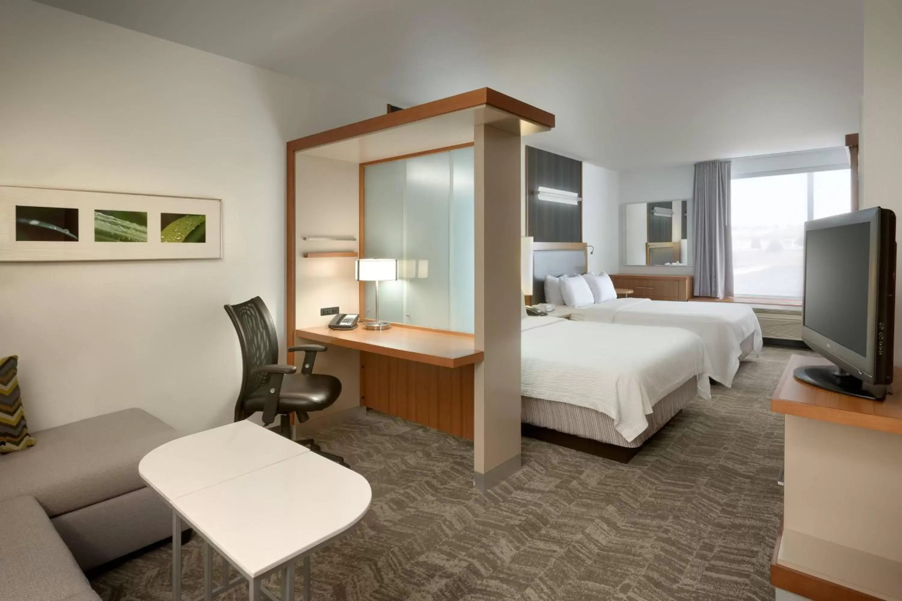 Photo of the whole room, Bed in SpringHill Suites by Marriott Rexburg