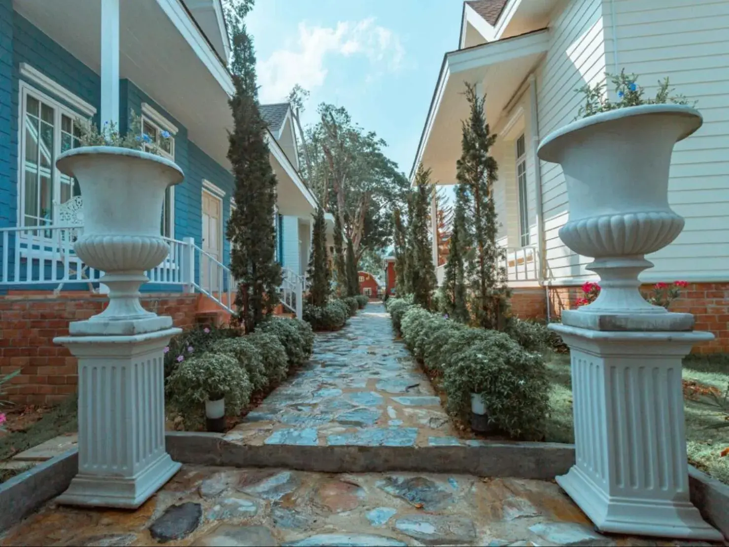 Facade/entrance in Baroque Boutique Resort