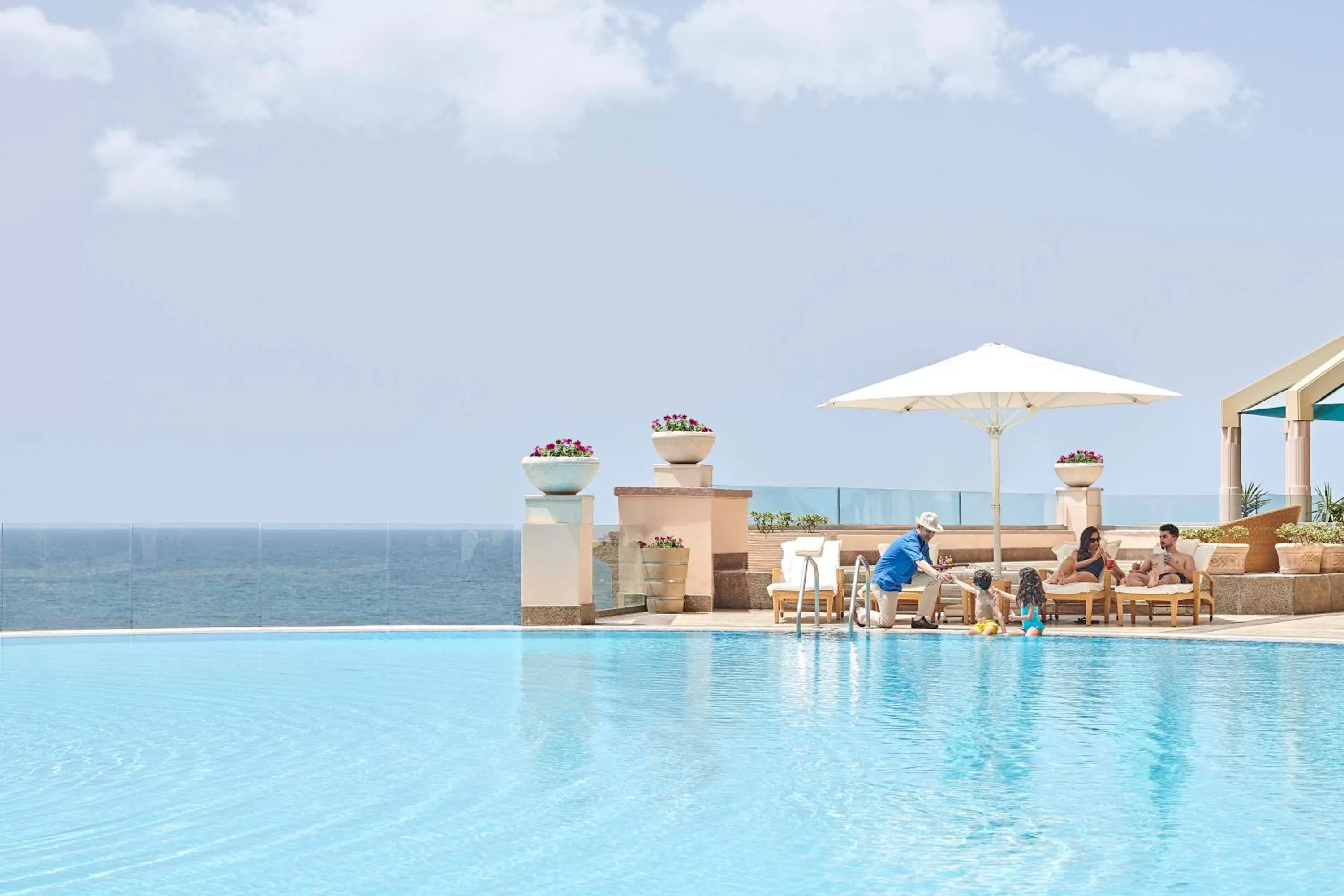 Staff in Four Seasons Hotel Alexandria At San Stefano