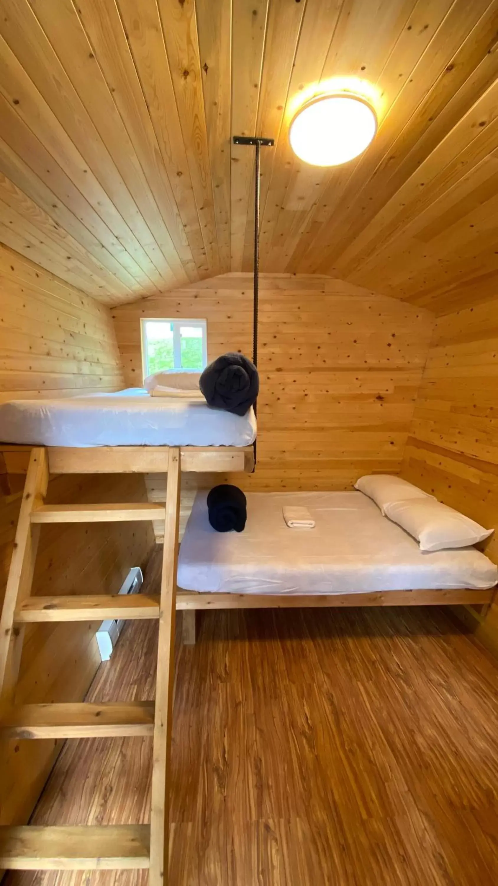 bunk bed in Wild Coast Wilderness Resort