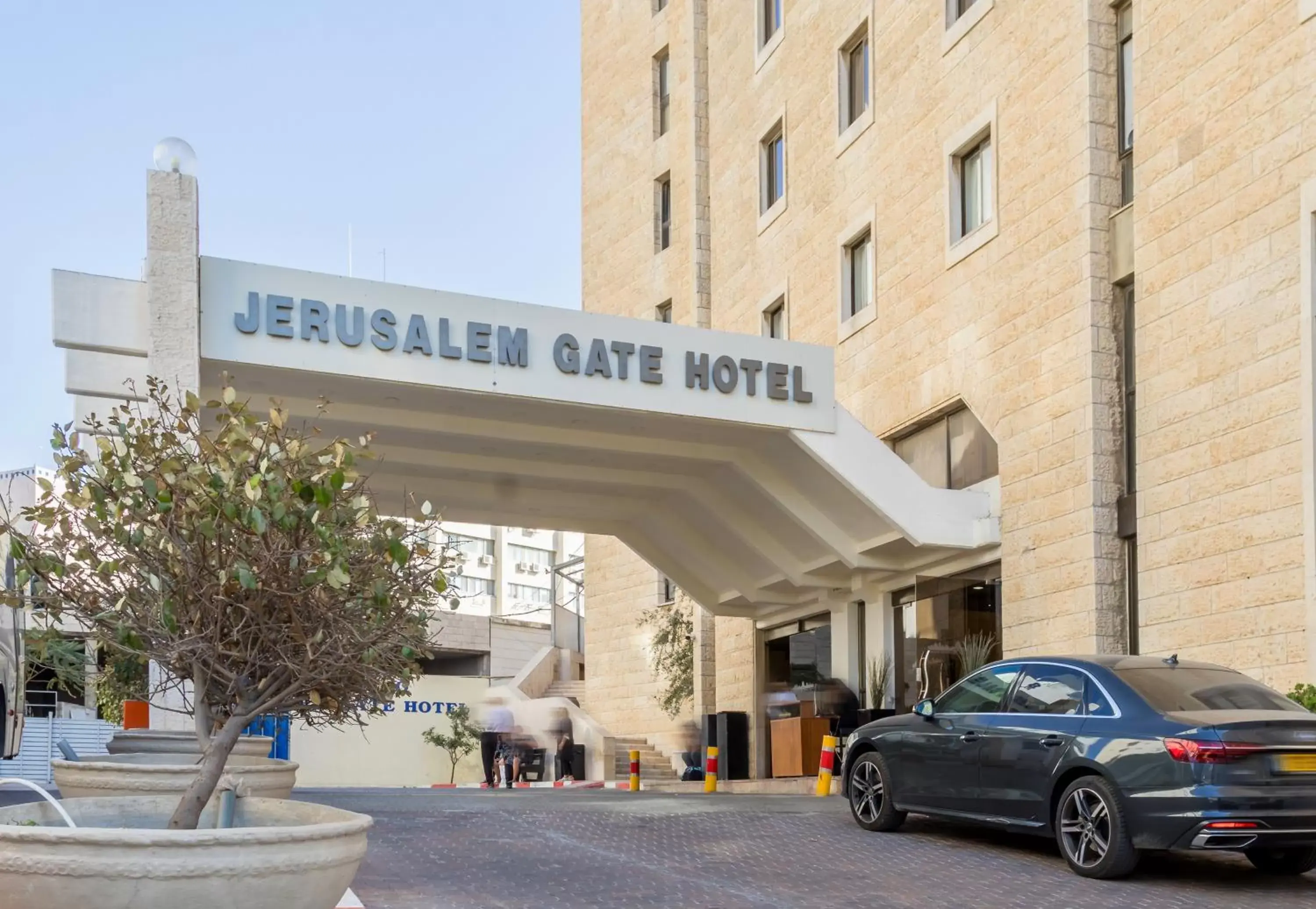 Facade/entrance, Property Building in Jerusalem Gate Hotel