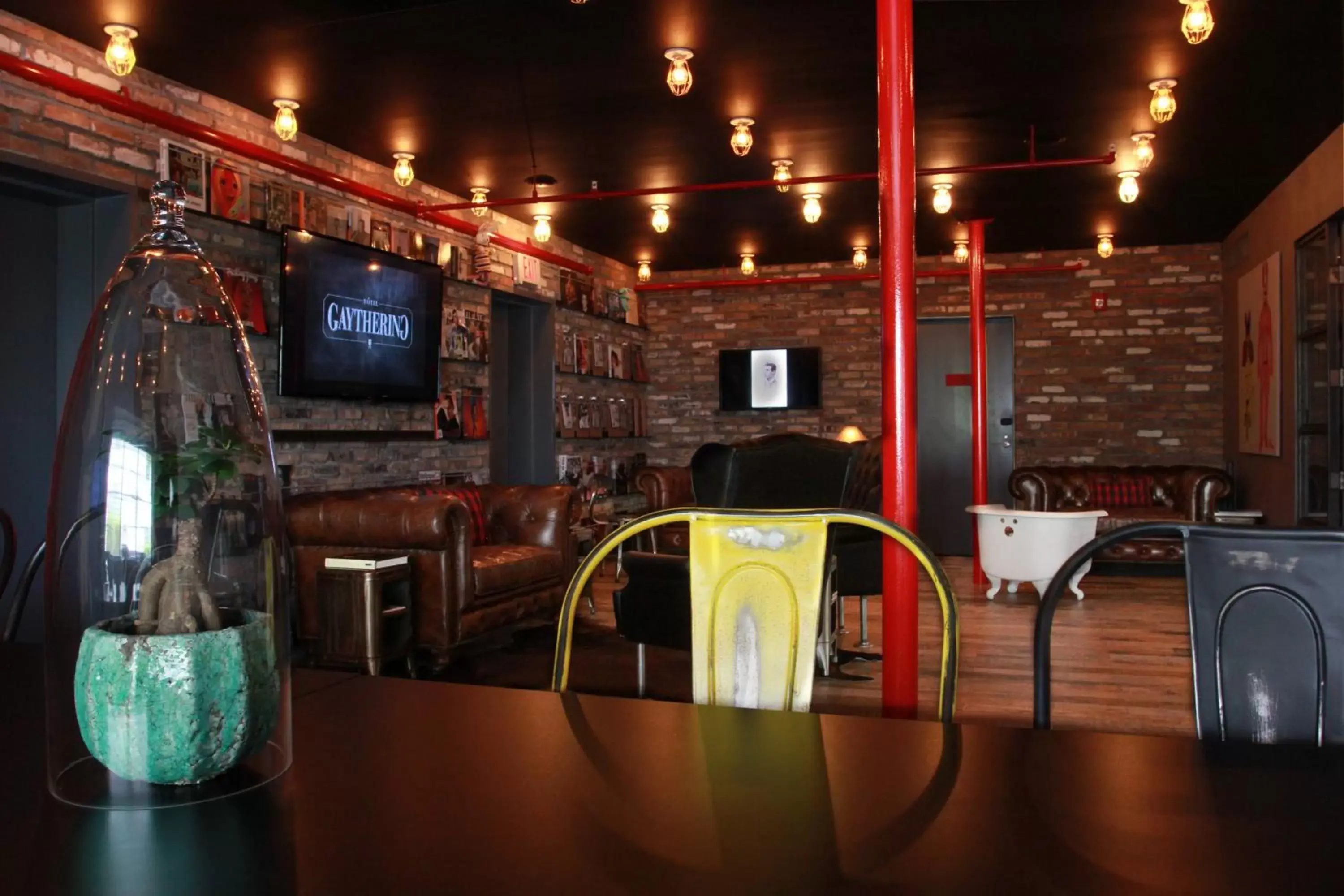 Lounge or bar in Hotel Gaythering - Gay Hotel - All Adults Welcome Lounge or bar in Hotel Gaythering - Gay Hotel - All Adults Welcome