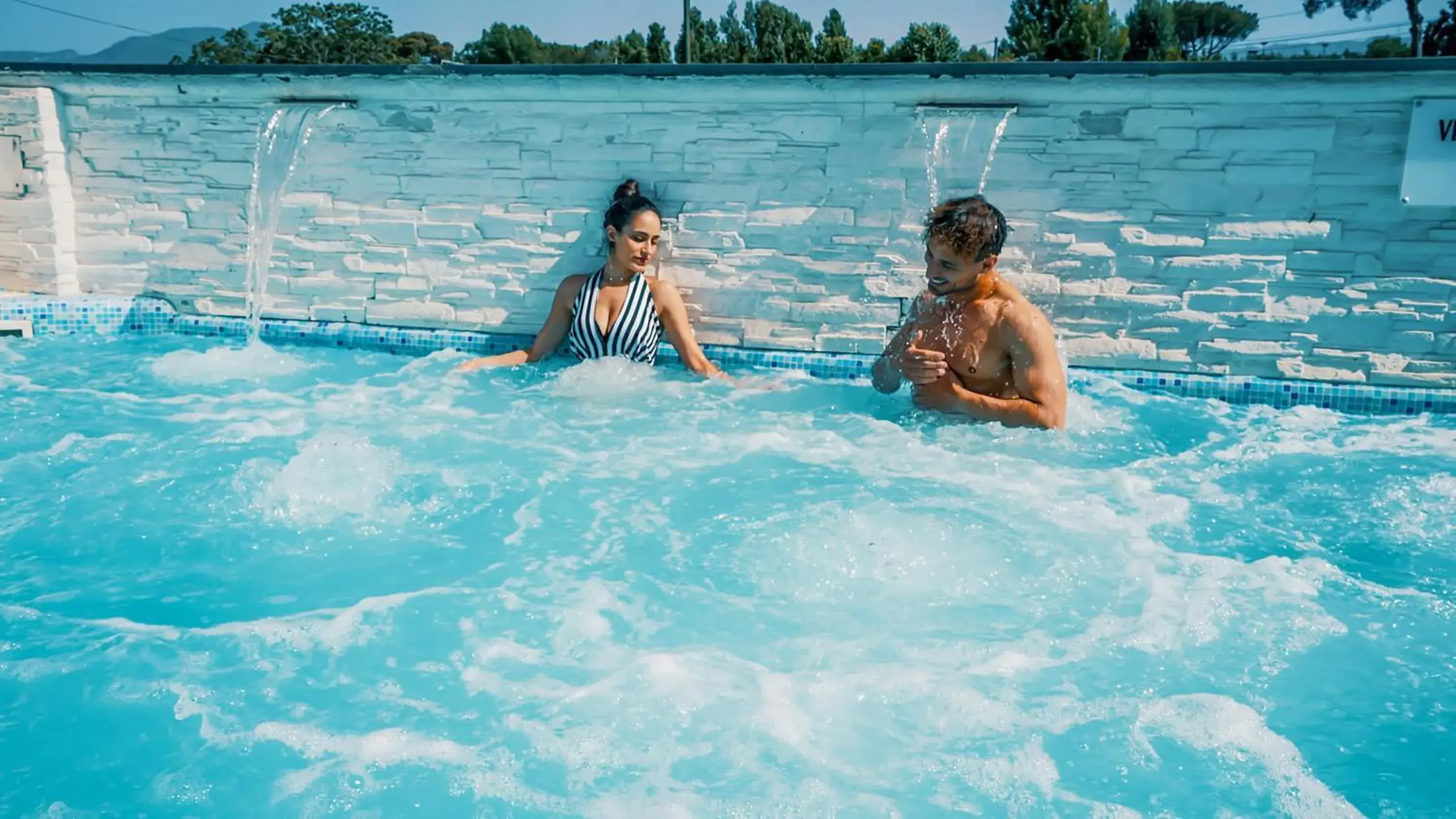 Swimming Pool in Albergo Pompei Valley