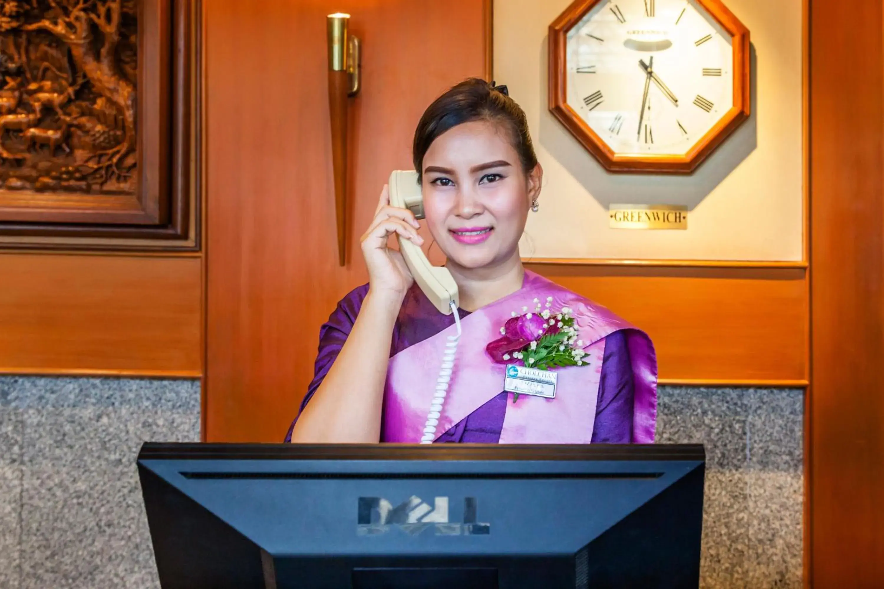 Staff, Lobby/Reception in Cholchan Pattaya Beach Resort - SHA Extra Plus