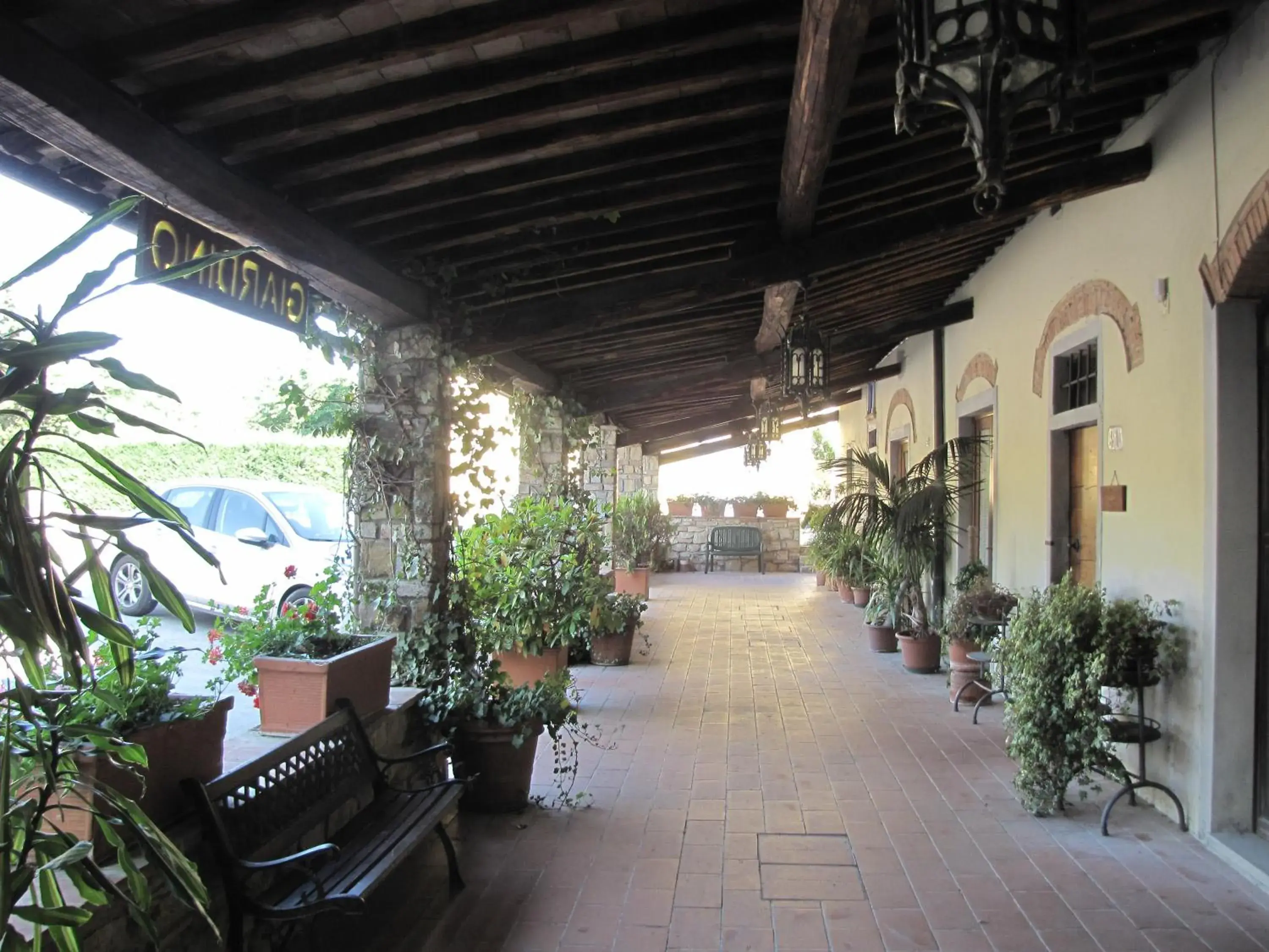 Facade/entrance, Patio/Outdoor Area in Residence Casprini da Omero