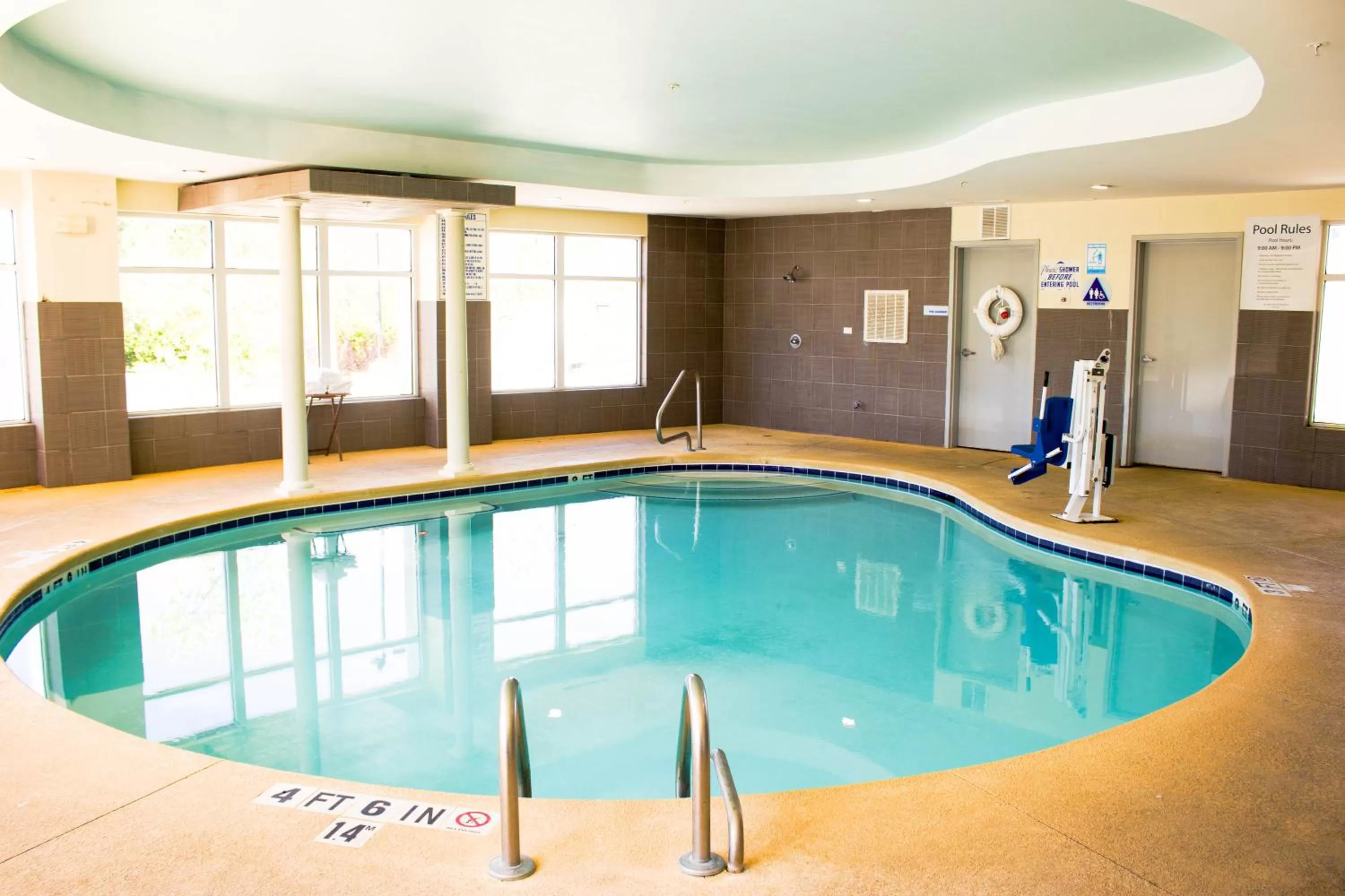 Swimming Pool in Holiday Inn Express & Suites Havelock Northwest New Bern, an IHG Hotel