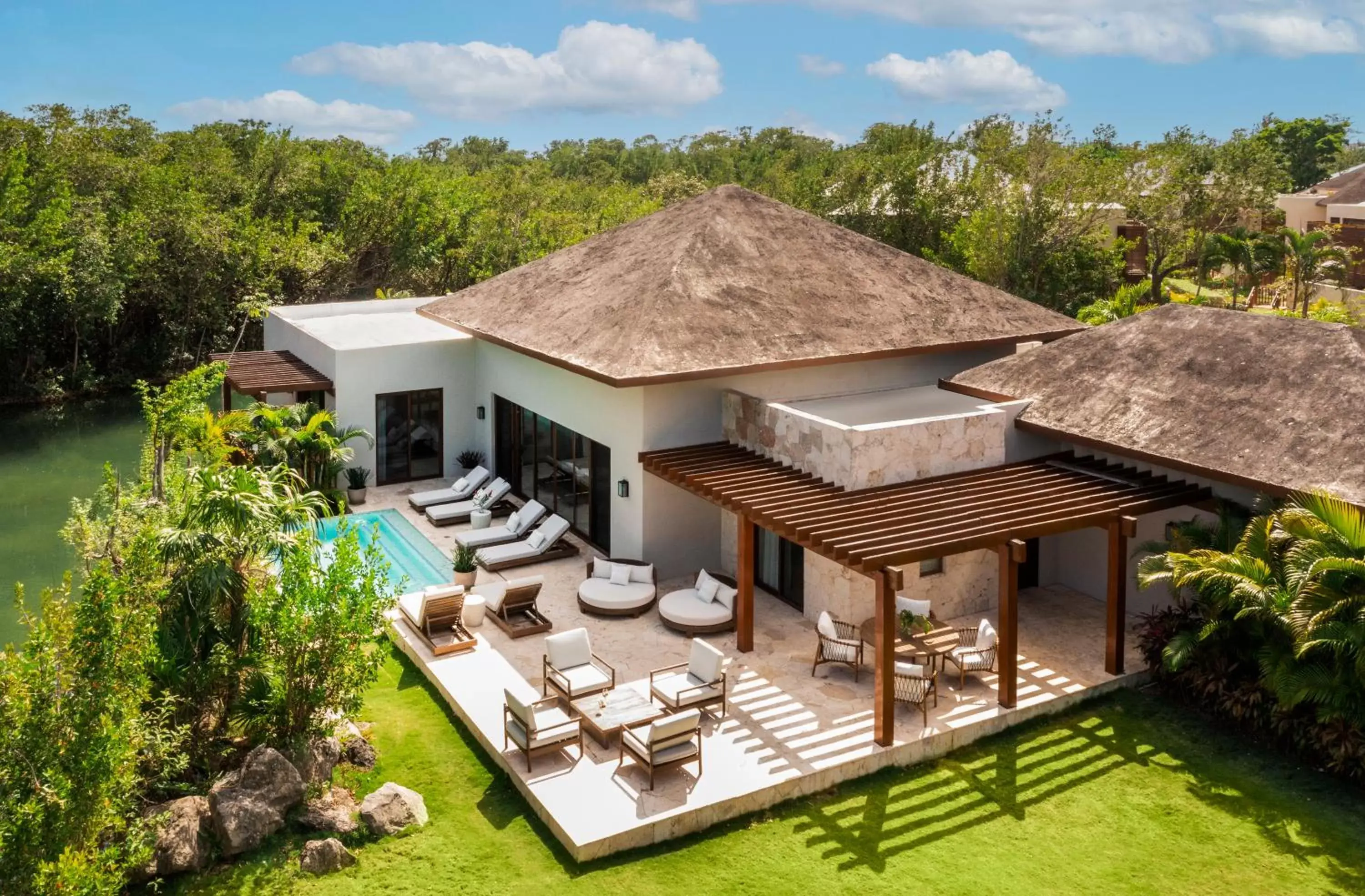 Garden, Pool View in Fairmont Mayakoba