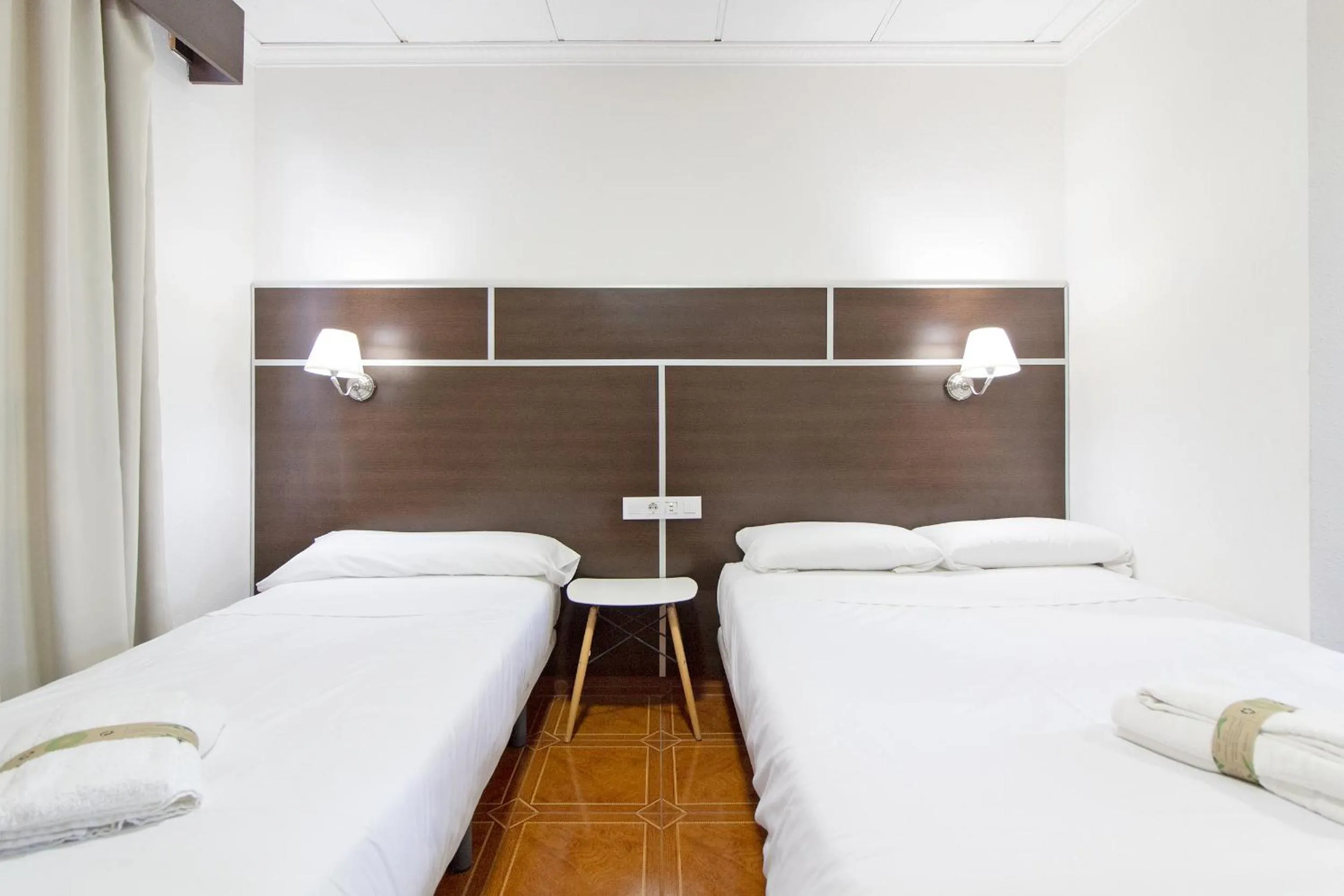 Bed in Hotel Sagunto