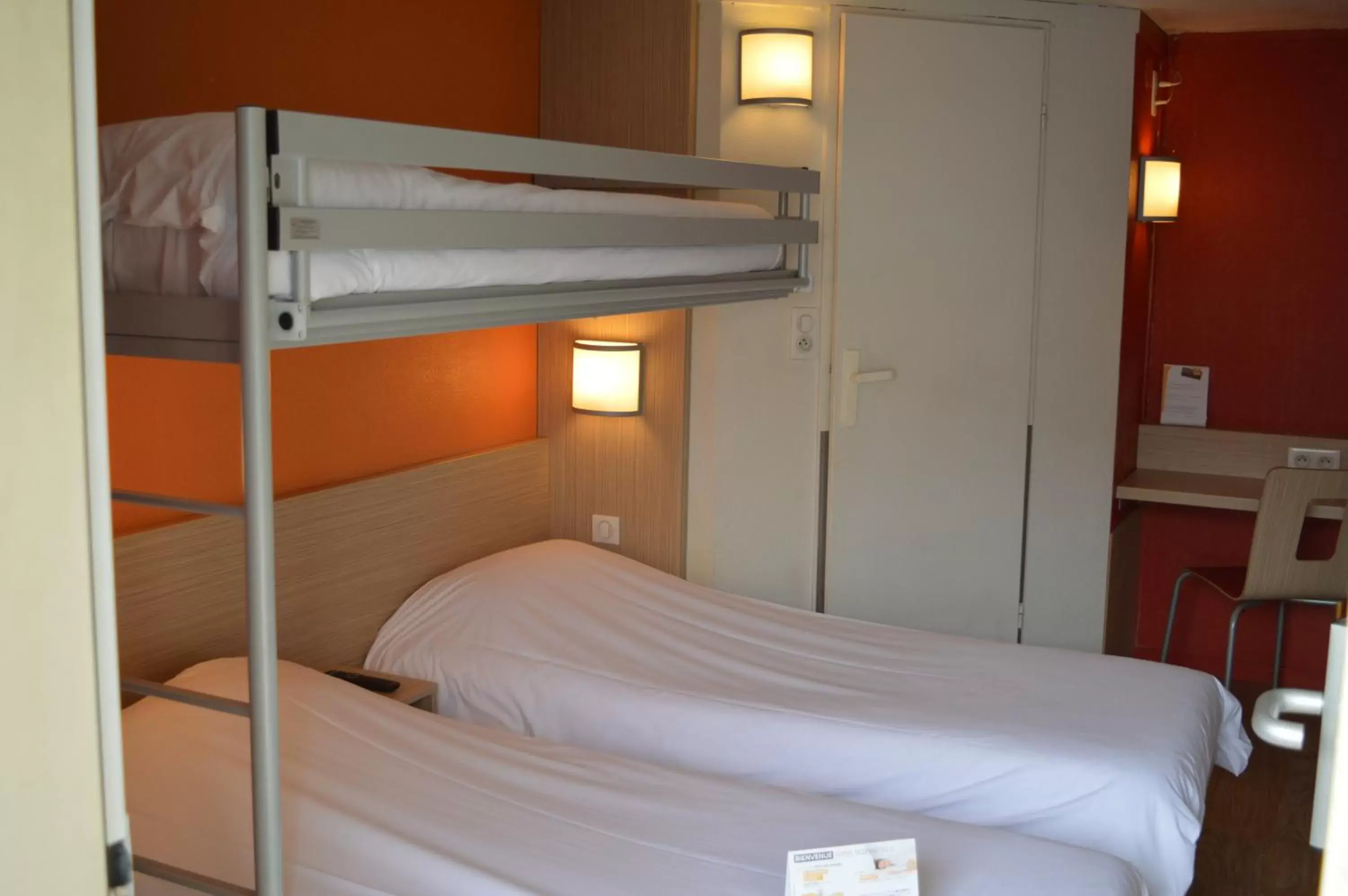Photo of the whole room, Bunk Bed in Premiere Classe Strasbourg Ouest